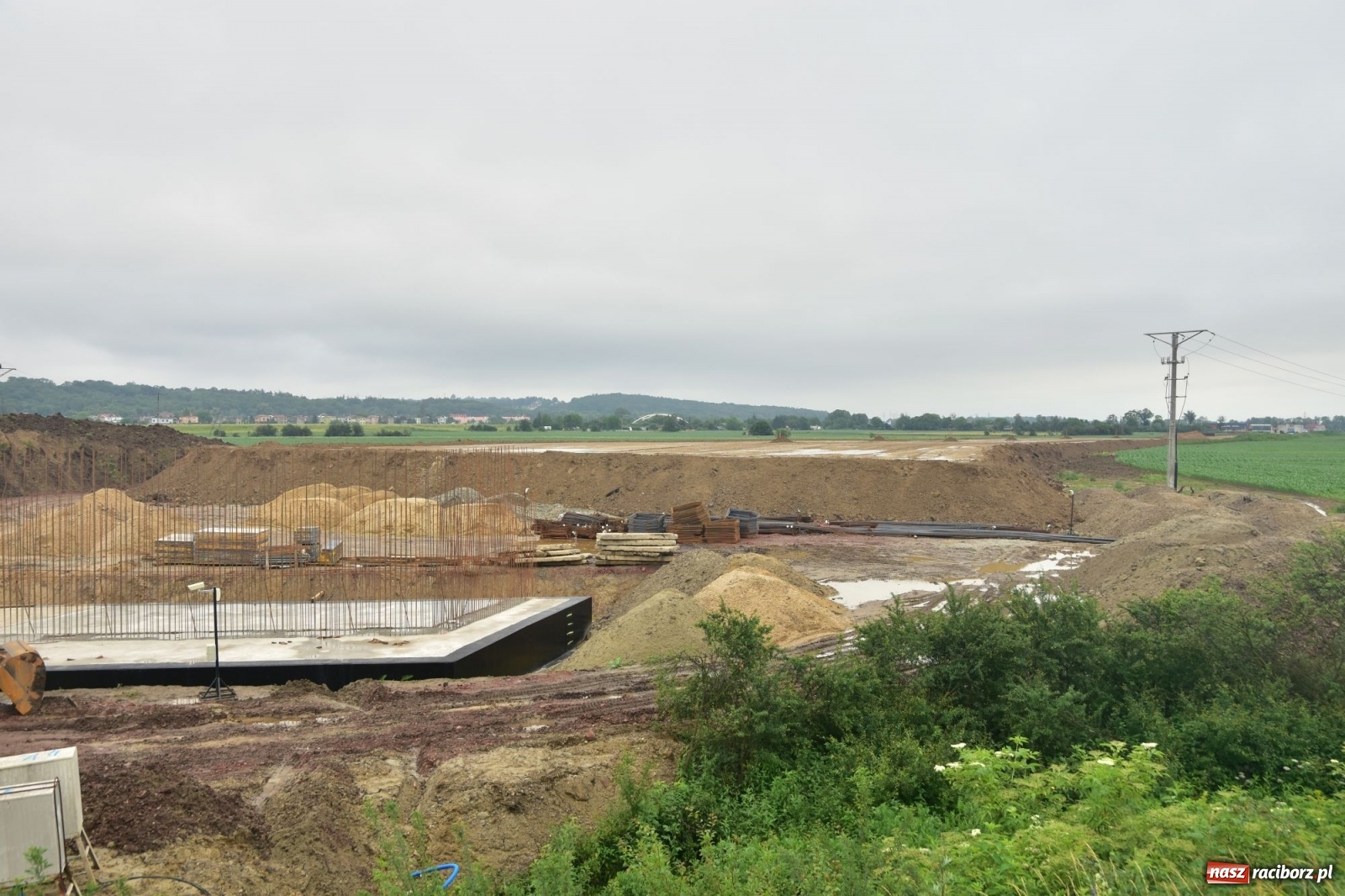 Zdjęcie w galerii na portalu naszraciborz.pl: Raport z budowy wschodniej obwodnicy Raciborza  wiadomości z regionu