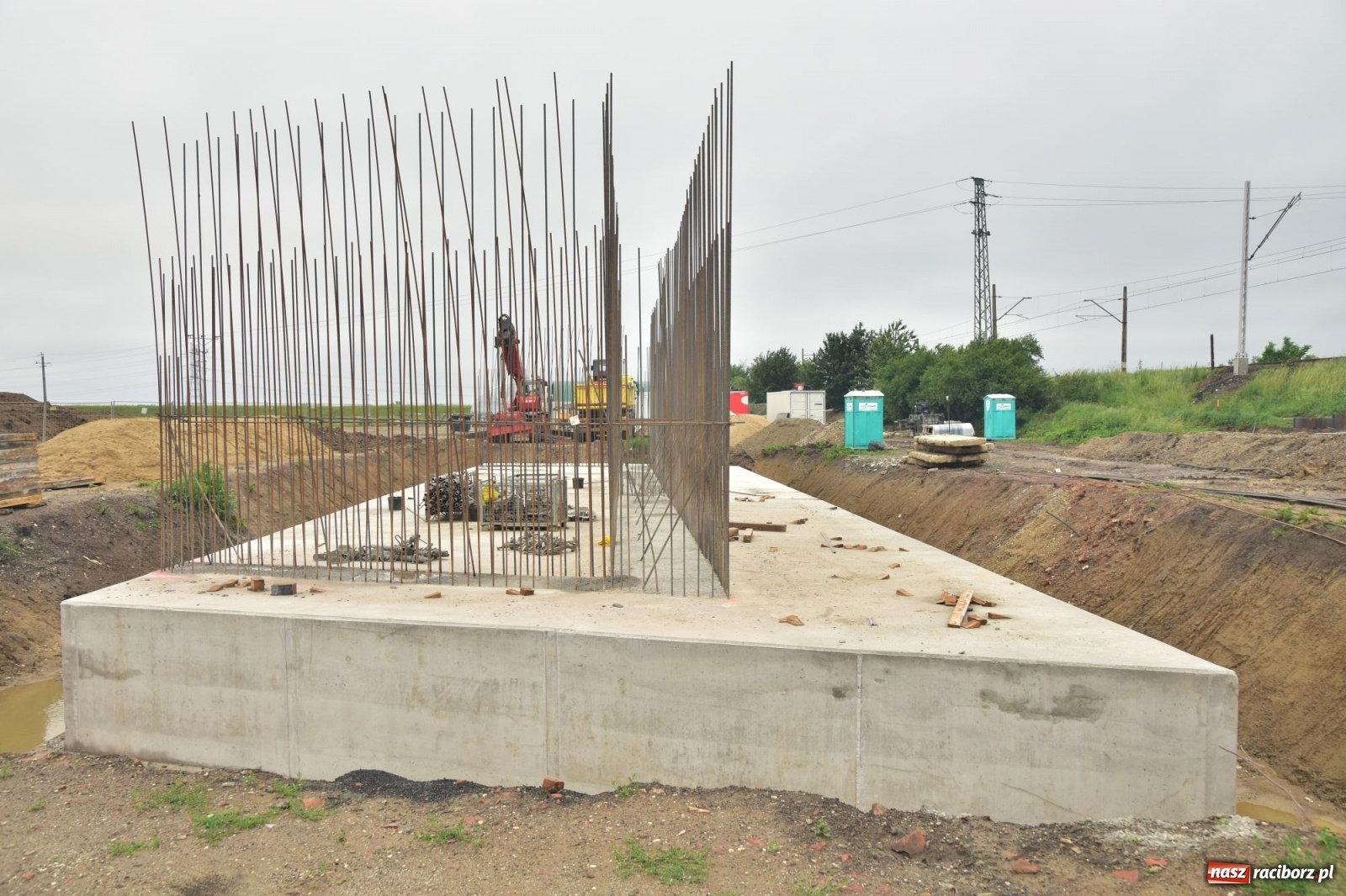 Zdjęcie w galerii na portalu naszraciborz.pl: Raport z budowy wschodniej obwodnicy Raciborza  wiadomości z regionu