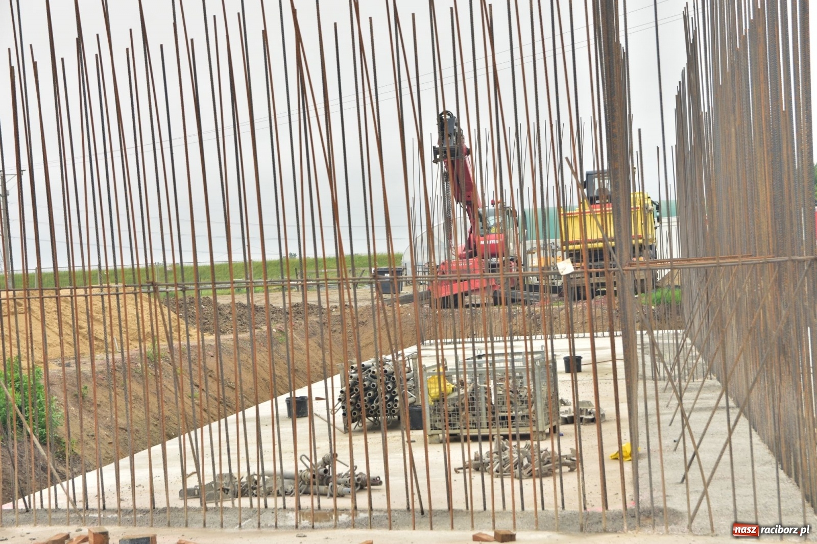 Zdjęcie w galerii na portalu naszraciborz.pl: Raport z budowy wschodniej obwodnicy Raciborza  wiadomości z regionu