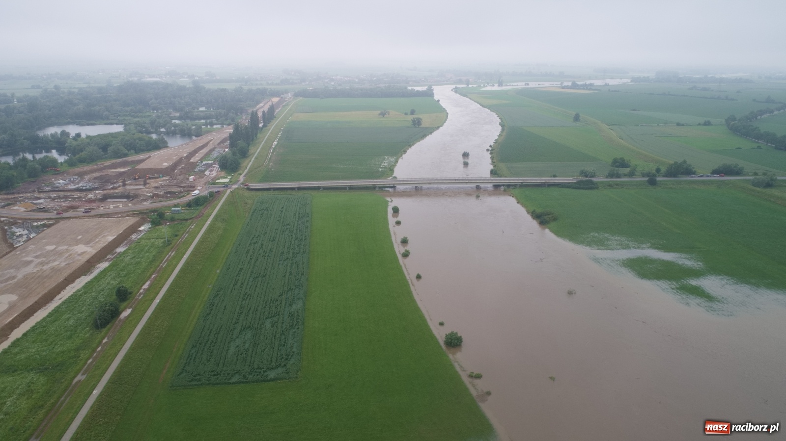 Zdjęcie w galerii na portalu naszraciborz.pl: Raport z budowy wschodniej obwodnicy Raciborza [WIDEO, 21.06.2020]  wiadomości z regionu