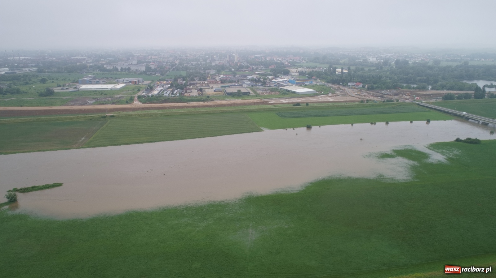 Zdjęcie w galerii na portalu naszraciborz.pl: Raport z budowy wschodniej obwodnicy Raciborza [WIDEO, 21.06.2020]  wiadomości z regionu