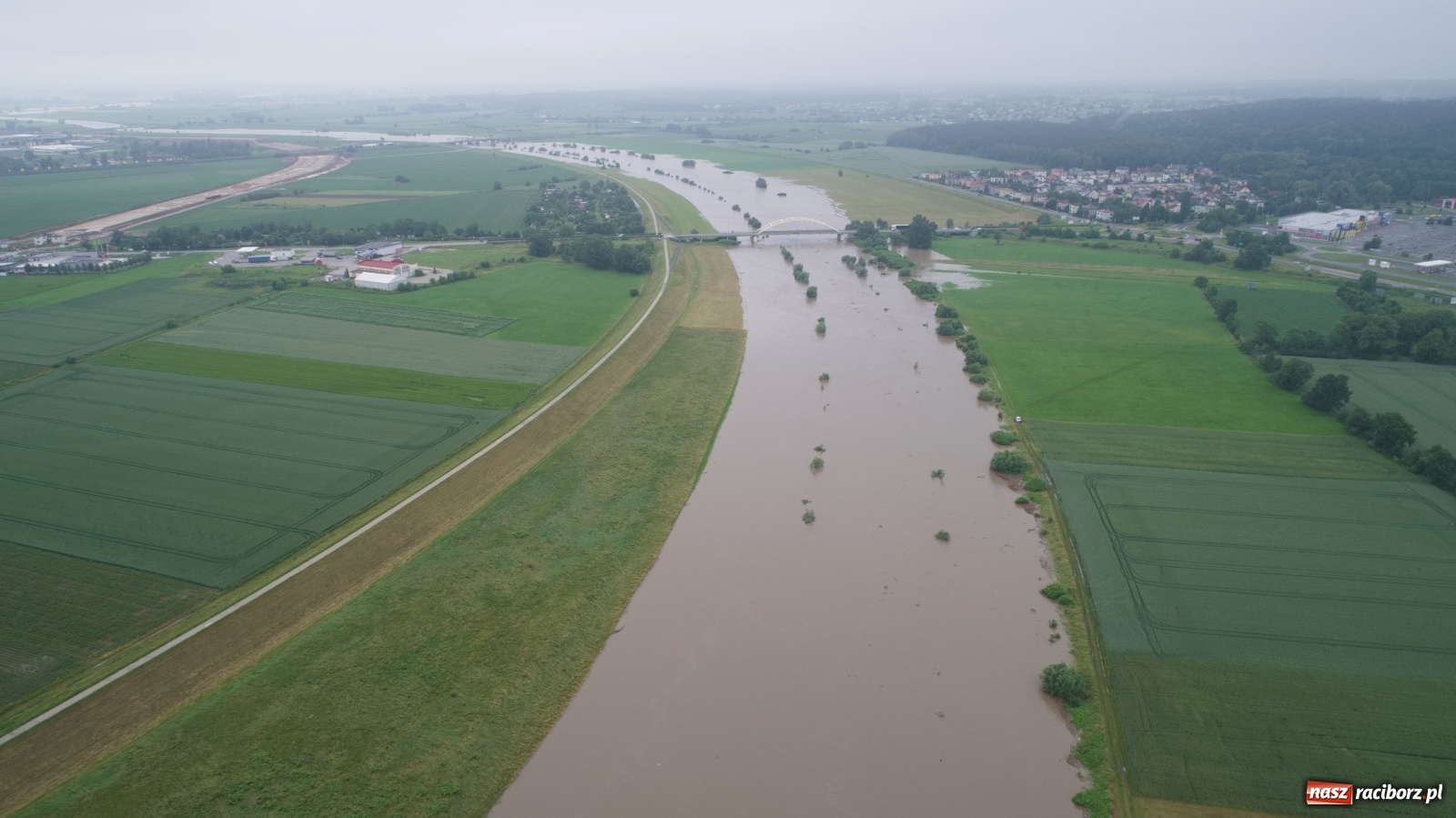 Zdjęcie w galerii na portalu naszraciborz.pl: Raport z budowy wschodniej obwodnicy Raciborza [WIDEO, 21.06.2020]  wiadomości z regionu