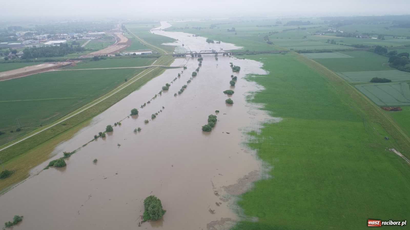 Zdjęcie w galerii na portalu naszraciborz.pl: Raport z budowy wschodniej obwodnicy Raciborza [WIDEO, 21.06.2020]  wiadomości z regionu