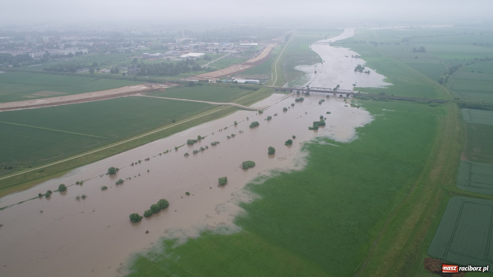 Zdjęcie w galerii na portalu naszraciborz.pl: Raport z budowy wschodniej obwodnicy Raciborza [WIDEO, 21.06.2020]  wiadomości z regionu