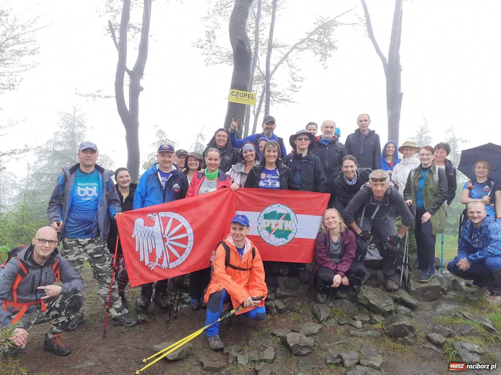 Zdjęcie w galerii na portalu naszraciborz.pl: Kolejne szczyty Korony Gór Polskich na koncie raciborzan wiadomości z regionu