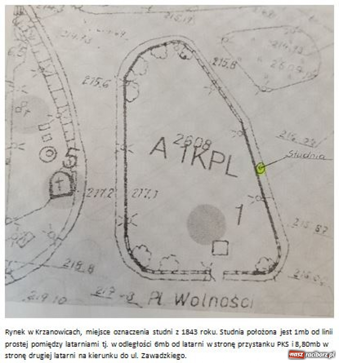 Zdjęcie w galerii na portalu naszraciborz.pl: Ciekawe odkrycie na krzanowickim rynku wiadomości z regionu