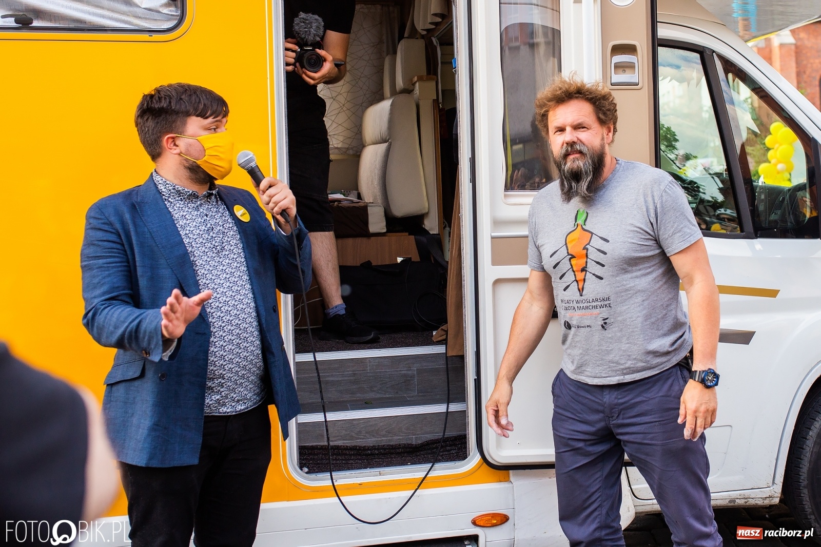 Zdjęcie w galerii na portalu naszraciborz.pl: Belweder na kółkach zaparkował na raciborskim Rynku [FOTO i WIDEO] wiadomości z regionu