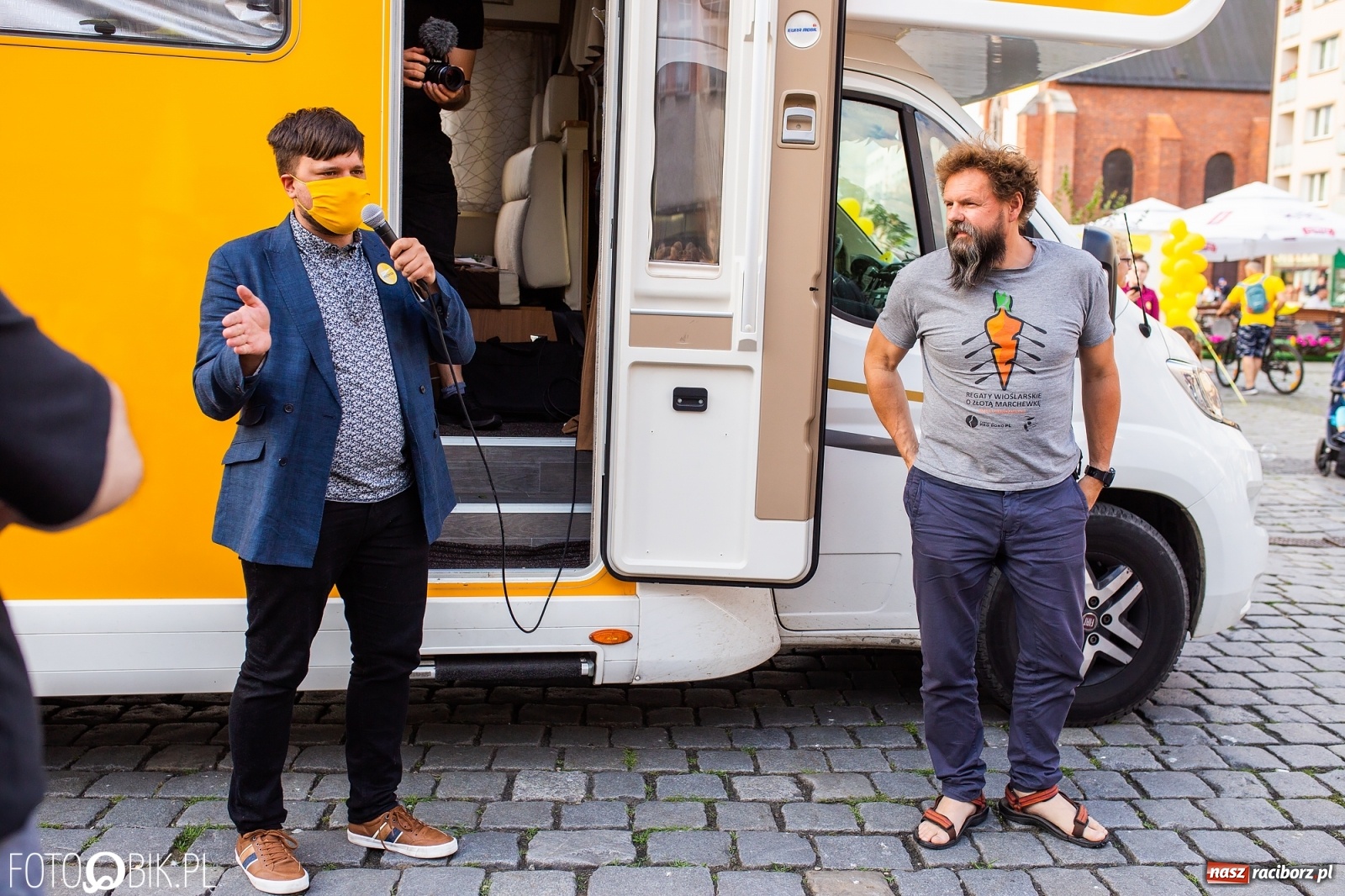 Zdjęcie w galerii na portalu naszraciborz.pl: Belweder na kółkach zaparkował na raciborskim Rynku [FOTO i WIDEO] wiadomości z regionu