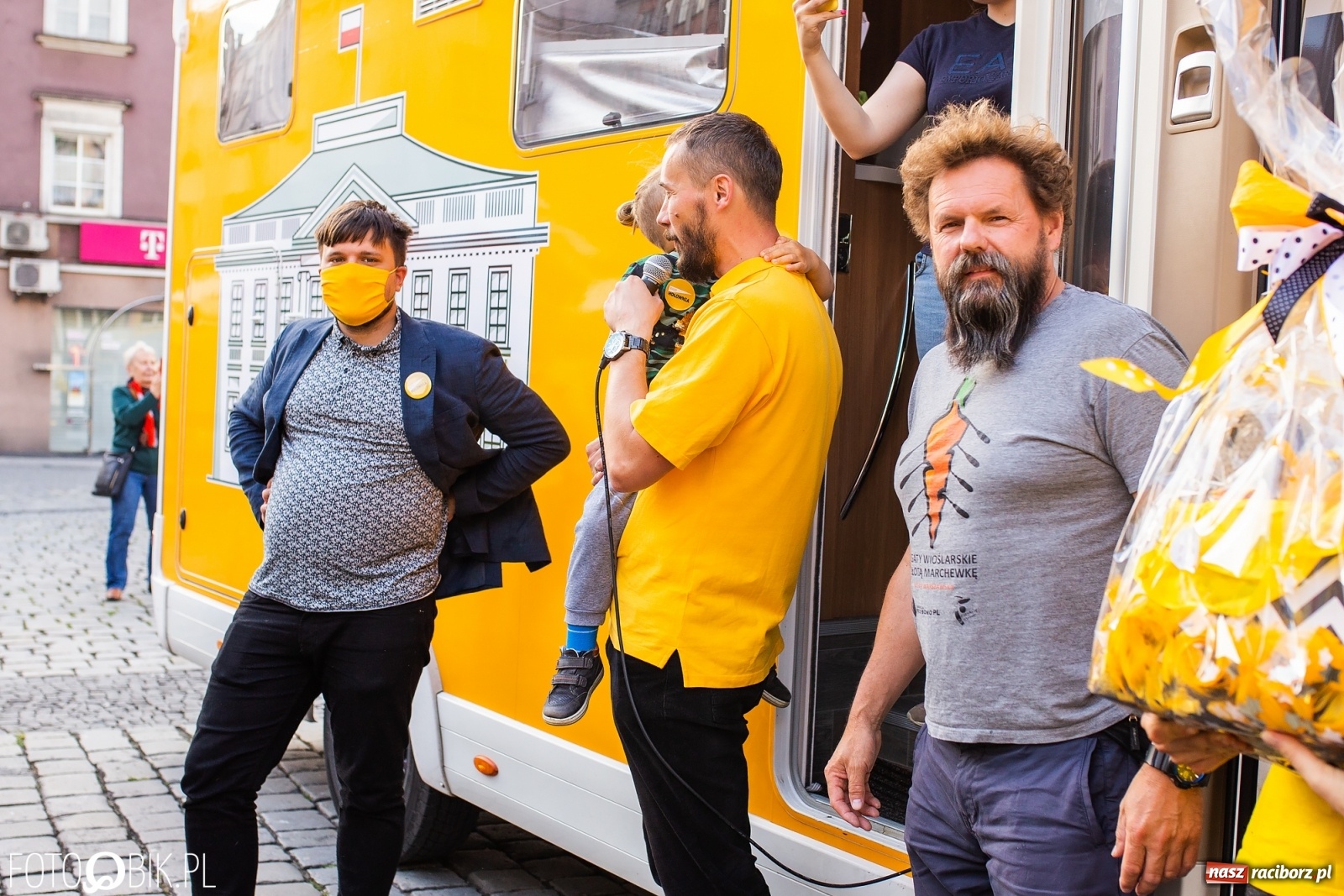 Zdjęcie w galerii na portalu naszraciborz.pl: Belweder na kółkach zaparkował na raciborskim Rynku [FOTO i WIDEO] wiadomości z regionu