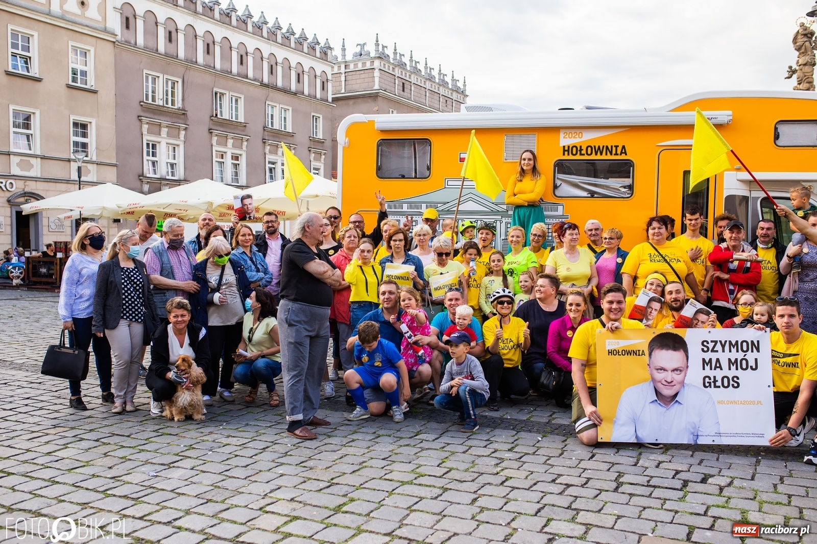 Zdjęcie w galerii na portalu naszraciborz.pl: Belweder na kółkach zaparkował na raciborskim Rynku [FOTO i WIDEO] wiadomości z regionu