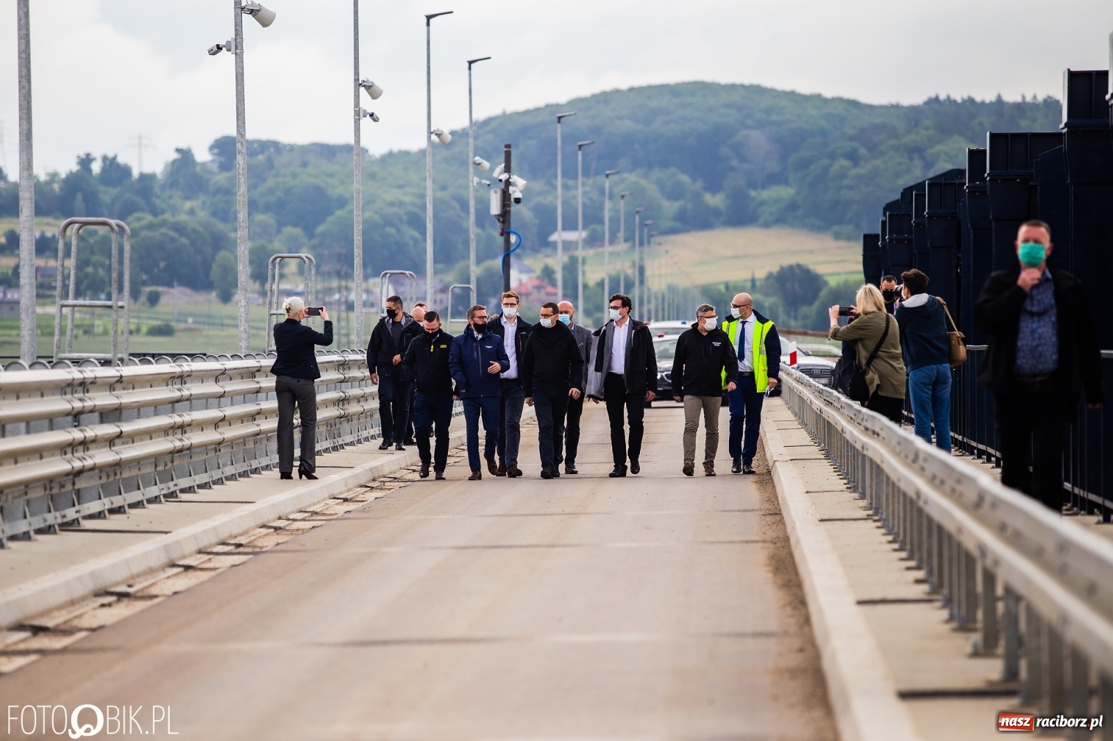 Zdjęcie w galerii na portalu naszraciborz.pl: Premier Morawiecki z roboczą wizytą na terenie zbiornika Racibórz [FOTO i WIDEO] wiadomości z regionu
