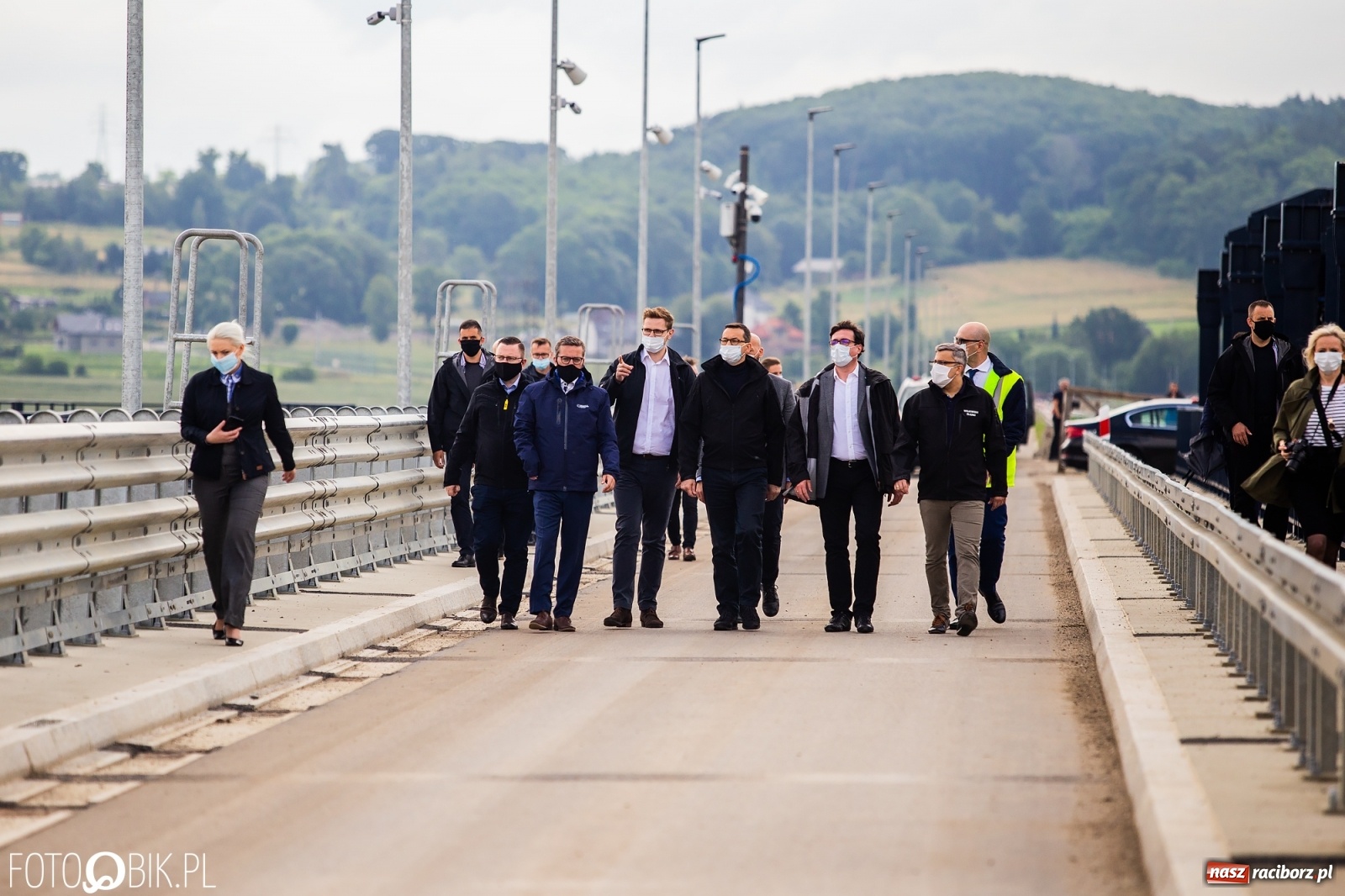 Zdjęcie w galerii na portalu naszraciborz.pl: Premier Morawiecki z roboczą wizytą na terenie zbiornika Racibórz [FOTO i WIDEO] wiadomości z regionu