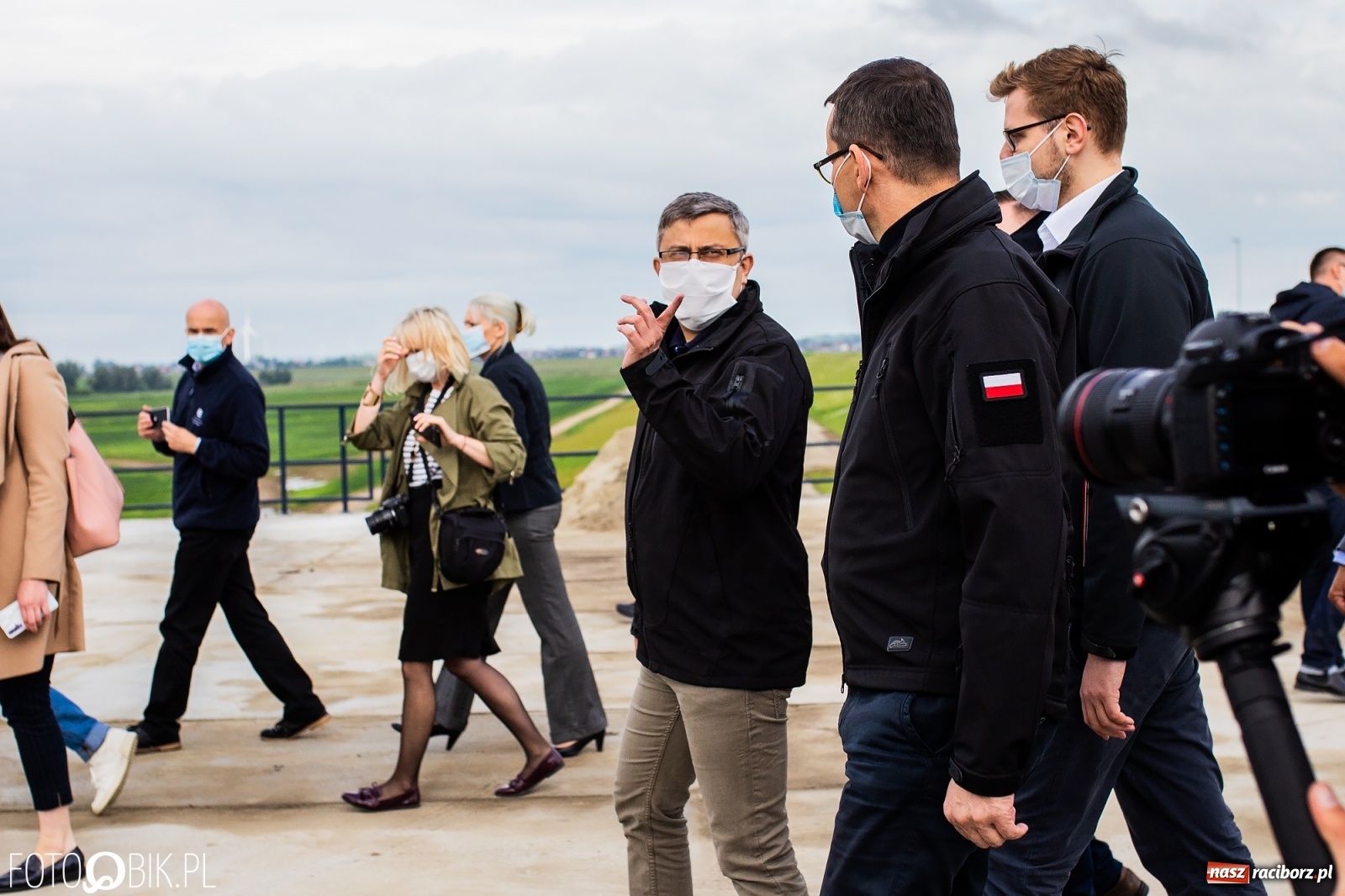 Zdjęcie w galerii na portalu naszraciborz.pl: Premier Morawiecki z roboczą wizytą na terenie zbiornika Racibórz [FOTO i WIDEO] wiadomości z regionu