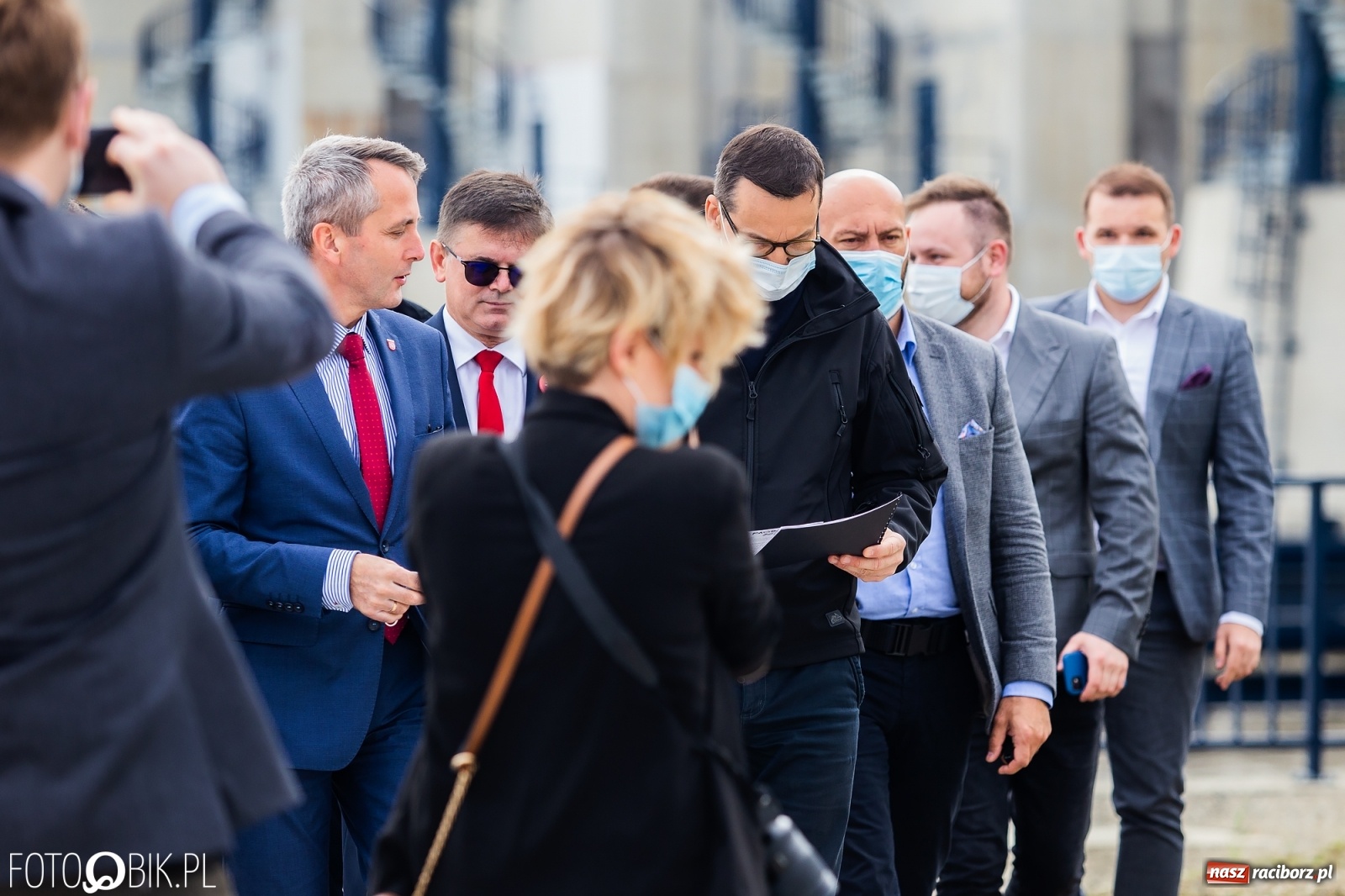 Zdjęcie w galerii na portalu naszraciborz.pl: Premier Morawiecki z roboczą wizytą na terenie zbiornika Racibórz [FOTO i WIDEO] wiadomości z regionu