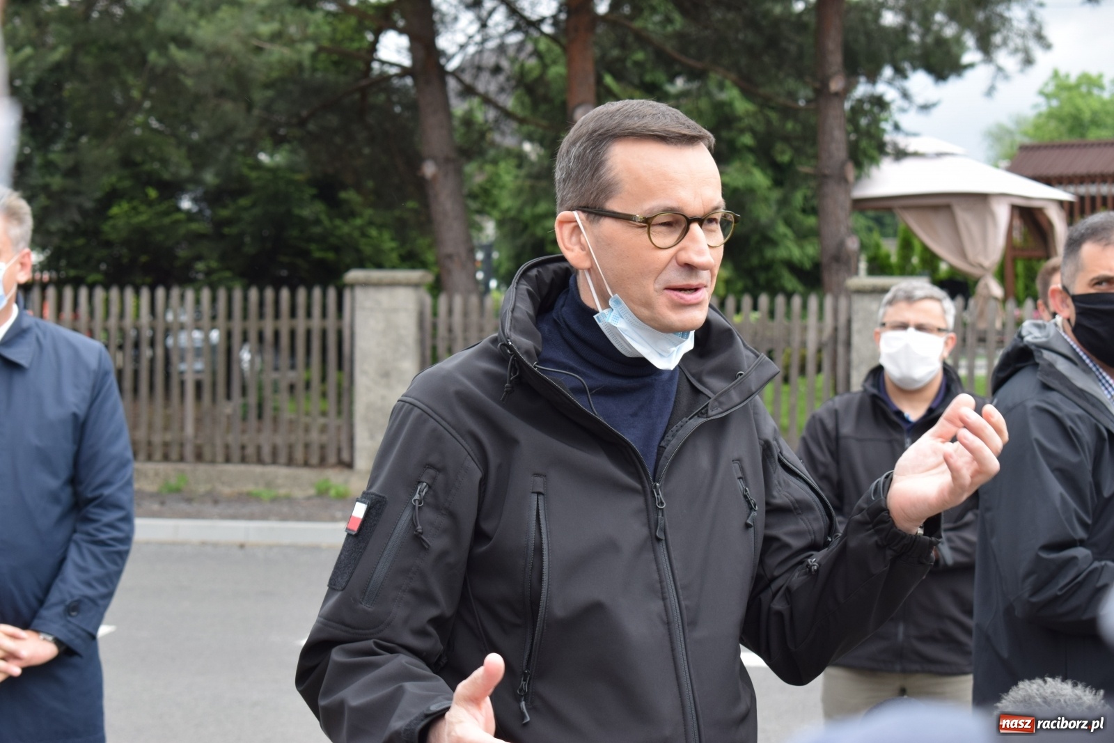 Zdjęcie w galerii na portalu naszraciborz.pl: Premier Morawiecki odwiedził gminę Kuźnia Raciborska wiadomości z regionu