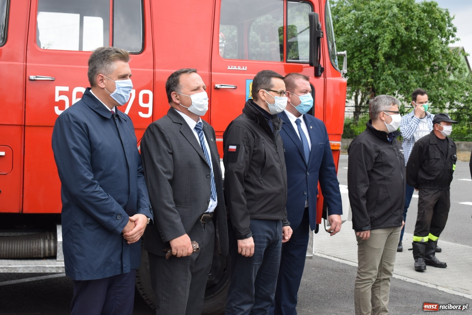 Zdjęcie w galerii na portalu naszraciborz.pl: Premier Morawiecki odwiedził gminę Kuźnia Raciborska wiadomości z regionu