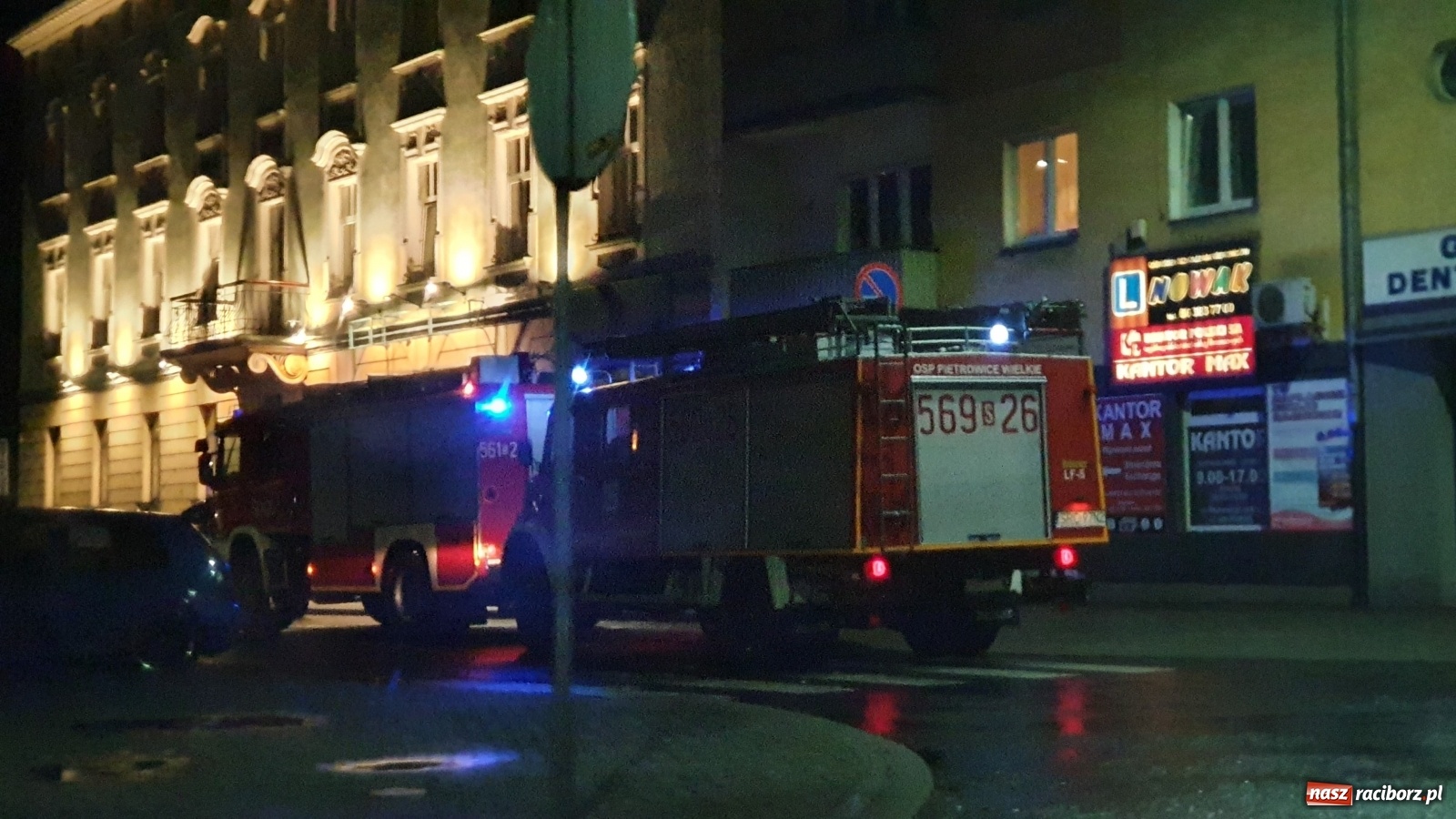 Zdjęcie w galerii na portalu naszraciborz.pl: Burza zalała Racibórz. Ulice zamieniały się w rzeki [FOTO i WIDEO] wiadomości z regionu