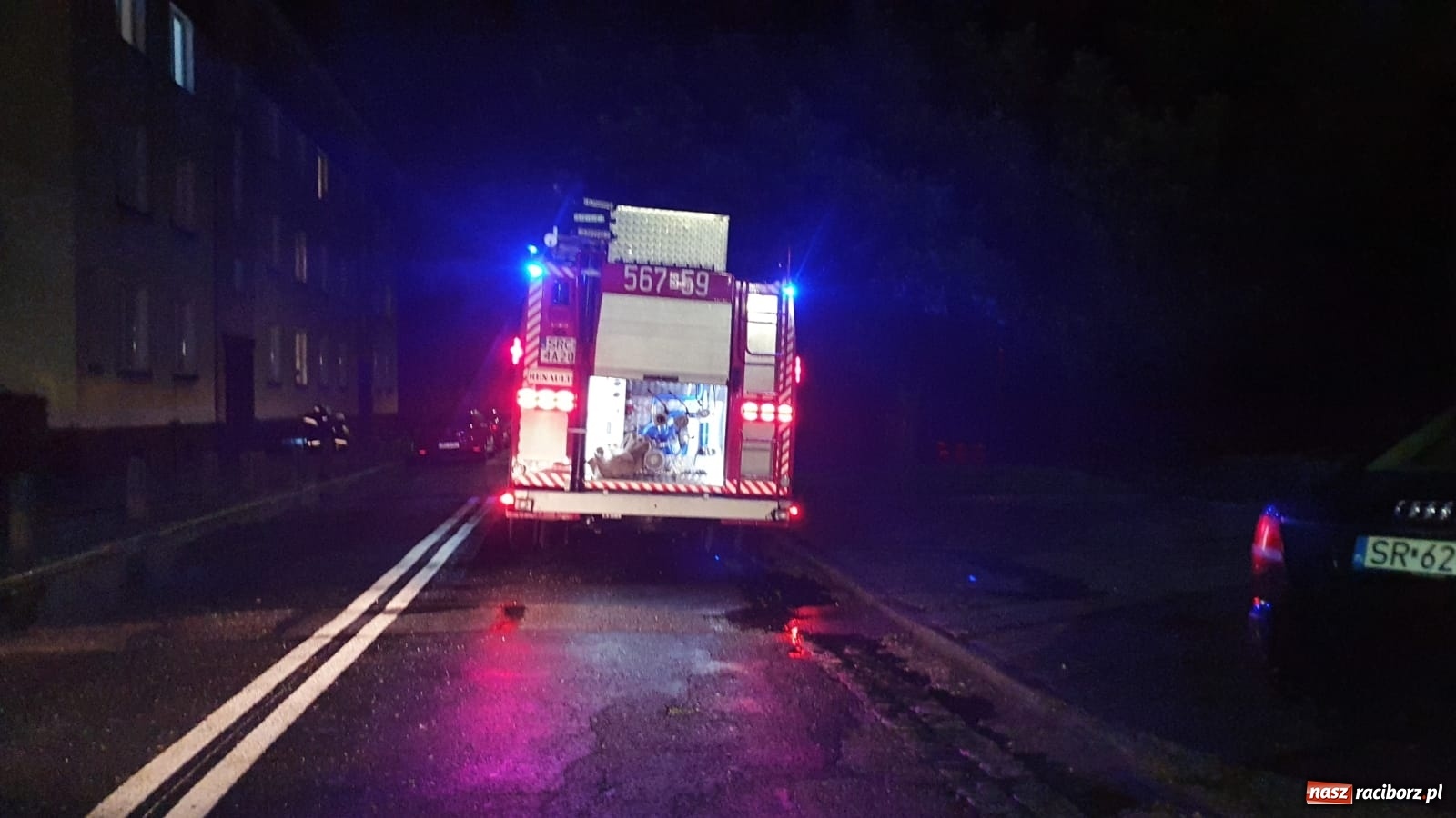 Zdjęcie w galerii na portalu naszraciborz.pl: Około stu interwencji strażaków z powodu burzy i ulewnego deszczu [FOTO i WIDEO] wiadomości z regionu