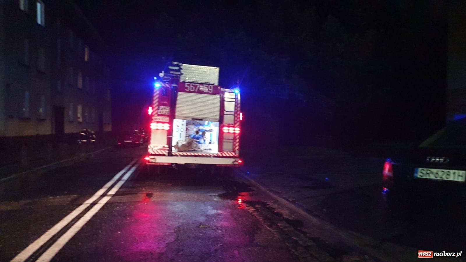 Zdjęcie w galerii na portalu naszraciborz.pl: Około stu interwencji strażaków z powodu burzy i ulewnego deszczu [FOTO i WIDEO] wiadomości z regionu