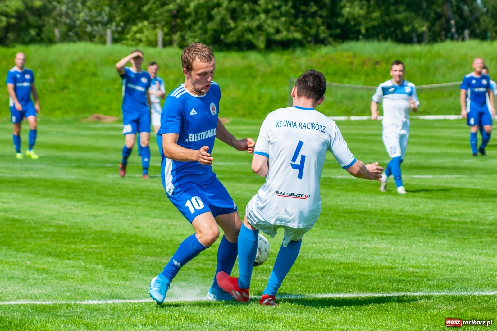 Zdjęcie w galerii na portalu naszraciborz.pl: Sparing. Trzy trafienia Gawlika, to na beniaminka z Krzanowic styka [FOTO i WIDEO] wiadomości z regionu
