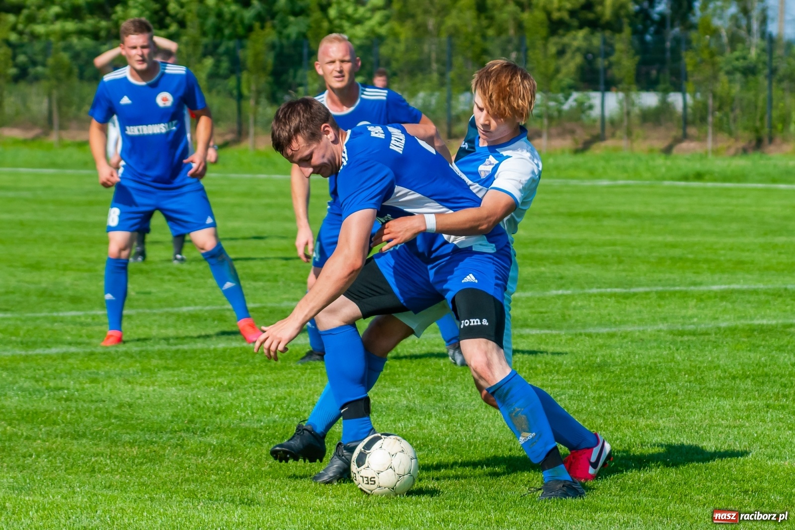 Zdjęcie w galerii na portalu naszraciborz.pl: Sparing. Trzy trafienia Gawlika, to na beniaminka z Krzanowic styka [FOTO i WIDEO] wiadomości z regionu