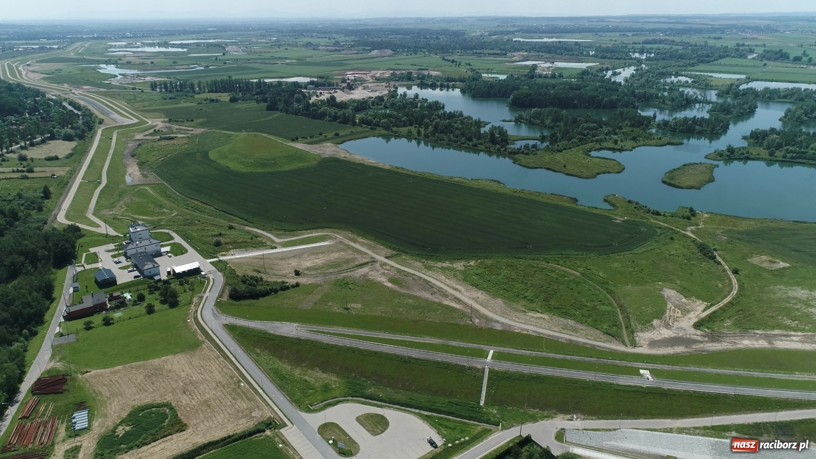 Zdjęcie w galerii na portalu naszraciborz.pl: Mało znane fakty dotyczące zbiornika Racibórz [FOTO i WIDEO z lotu ptaka] wiadomości z regionu