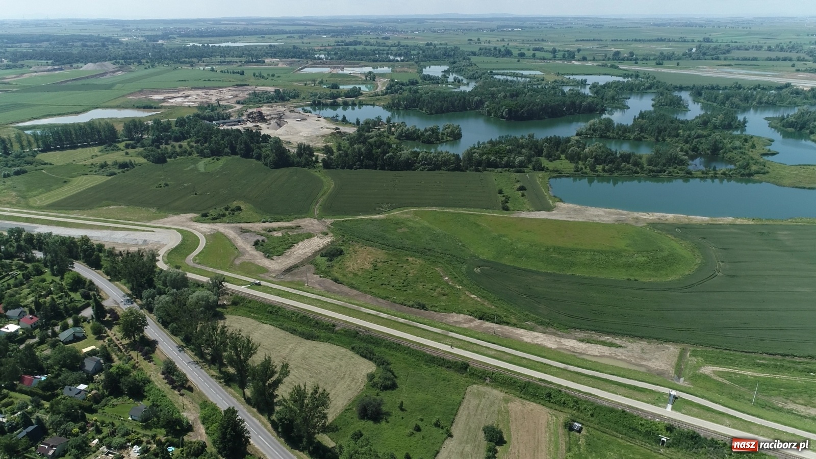 Zdjęcie w galerii na portalu naszraciborz.pl: Mało znane fakty dotyczące zbiornika Racibórz [FOTO i WIDEO z lotu ptaka] wiadomości z regionu