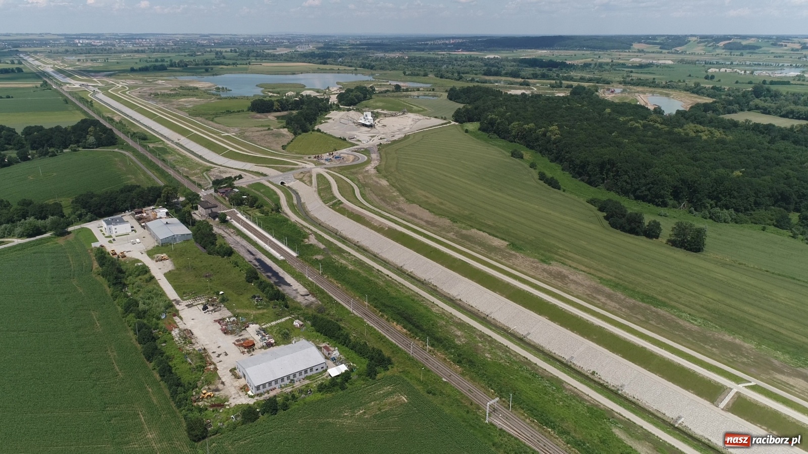 Zdjęcie w galerii na portalu naszraciborz.pl: Mało znane fakty dotyczące zbiornika Racibórz [FOTO i WIDEO z lotu ptaka] wiadomości z regionu