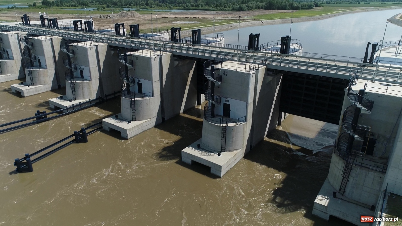 Zdjęcie w galerii na portalu naszraciborz.pl: Mało znane fakty dotyczące zbiornika Racibórz [FOTO i WIDEO z lotu ptaka] wiadomości z regionu