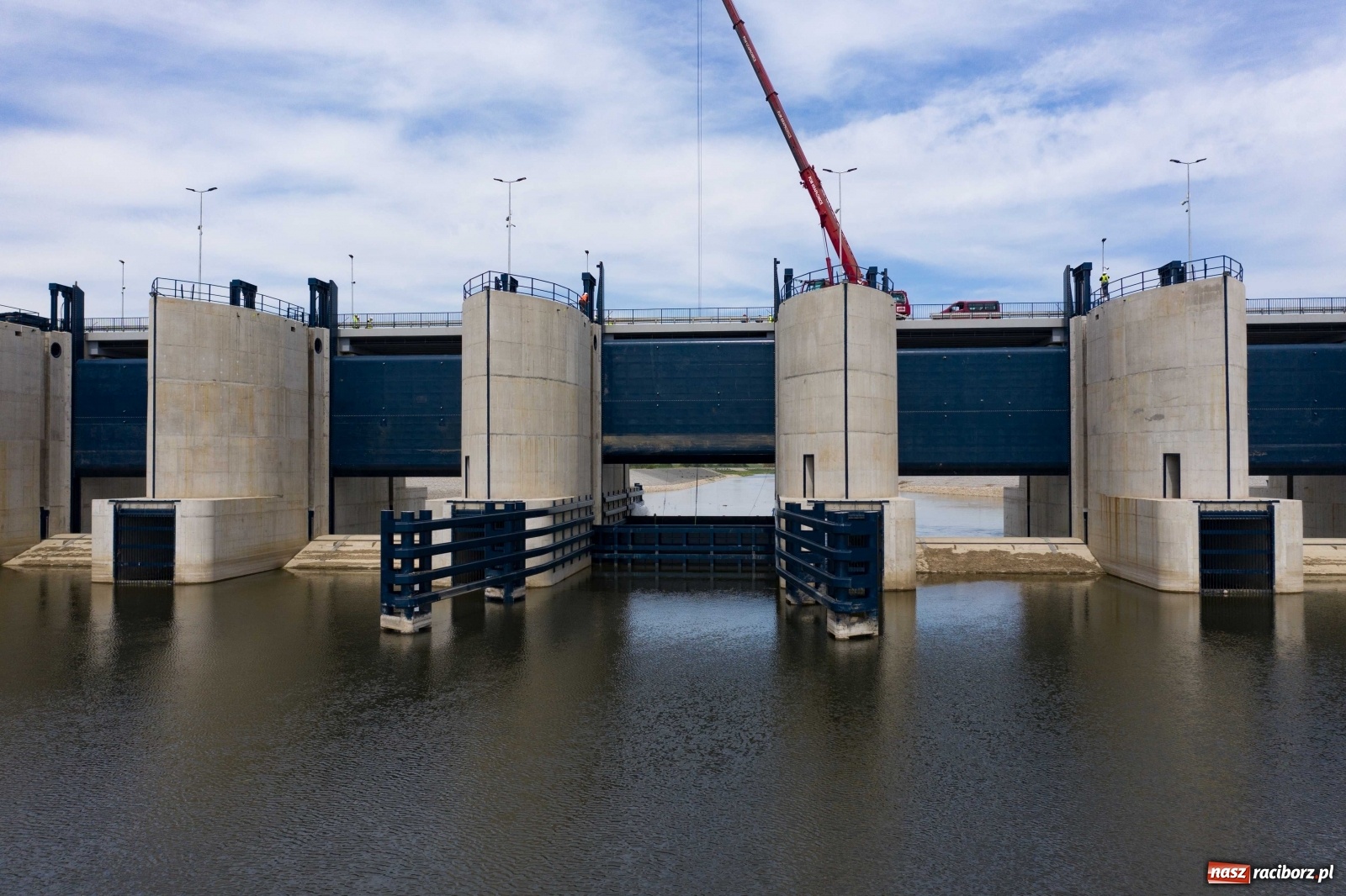 Zdjęcie w galerii na portalu naszraciborz.pl: Mało znane fakty dotyczące zbiornika Racibórz [FOTO i WIDEO z lotu ptaka] wiadomości z regionu