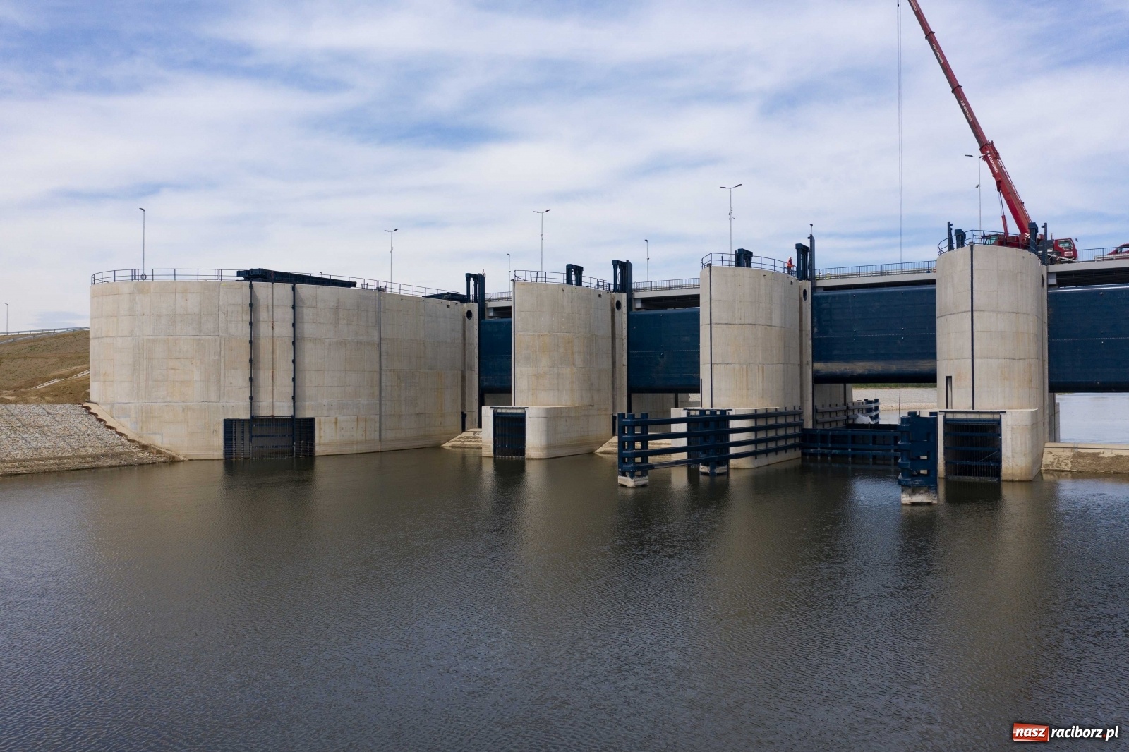 Zdjęcie w galerii na portalu naszraciborz.pl: Mało znane fakty dotyczące zbiornika Racibórz [FOTO i WIDEO z lotu ptaka] wiadomości z regionu