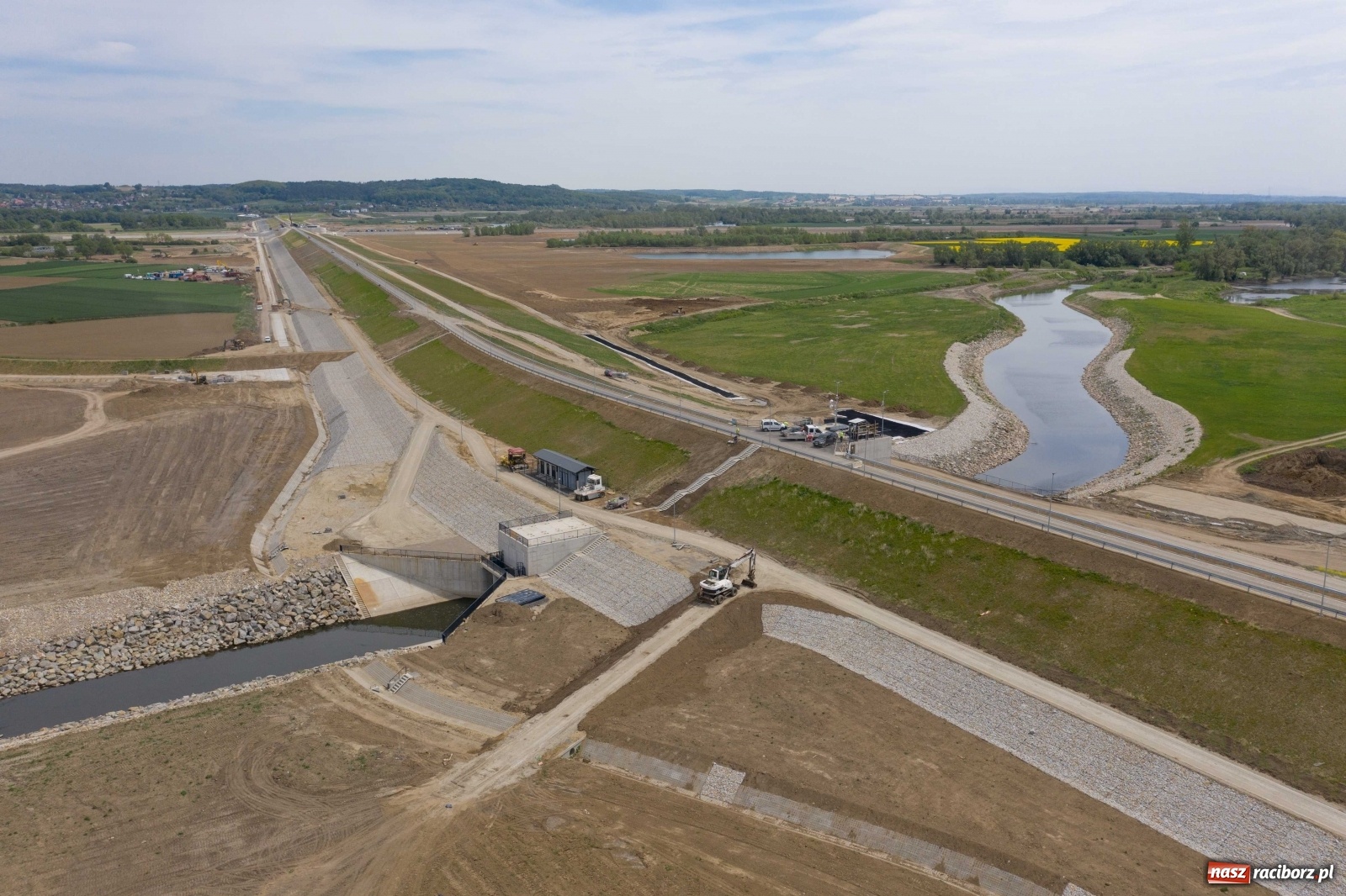 Zdjęcie w galerii na portalu naszraciborz.pl: Mało znane fakty dotyczące zbiornika Racibórz [FOTO i WIDEO z lotu ptaka] wiadomości z regionu