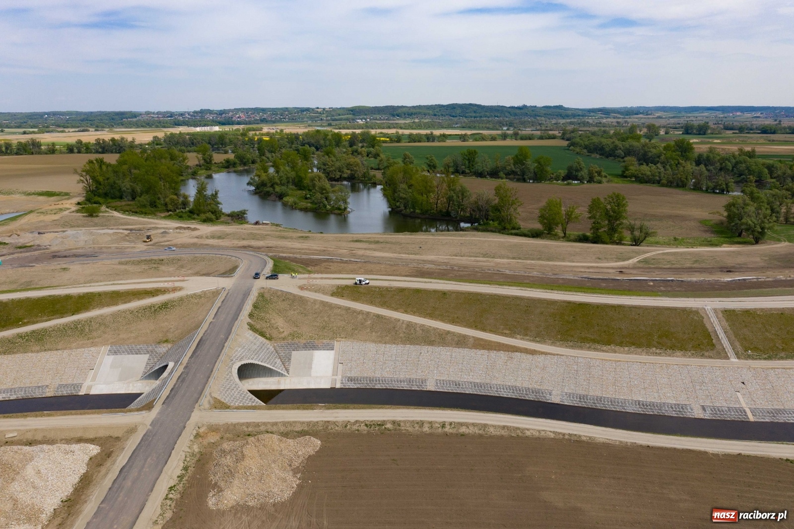 Zdjęcie w galerii na portalu naszraciborz.pl: Mało znane fakty dotyczące zbiornika Racibórz [FOTO i WIDEO z lotu ptaka] wiadomości z regionu