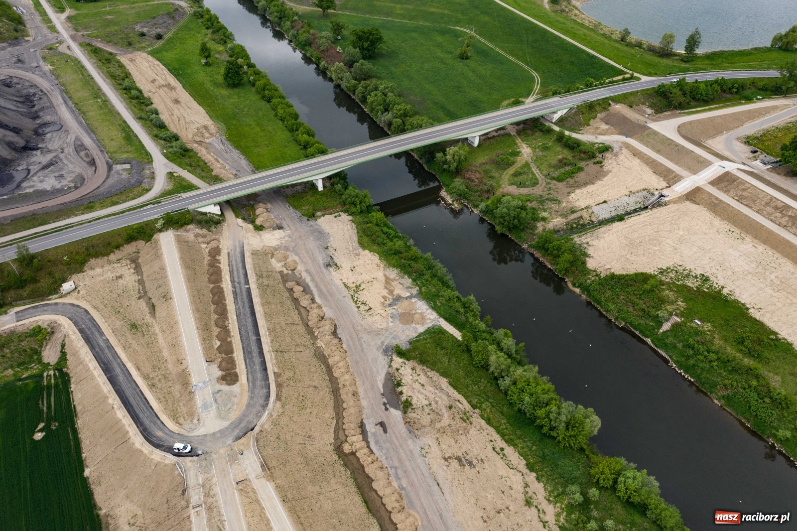 Zdjęcie w galerii na portalu naszraciborz.pl: Mało znane fakty dotyczące zbiornika Racibórz [FOTO i WIDEO z lotu ptaka] wiadomości z regionu