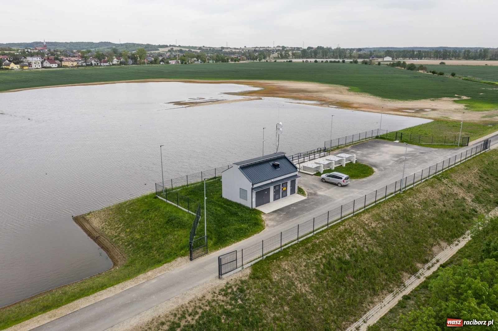 Zdjęcie w galerii na portalu naszraciborz.pl: Mało znane fakty dotyczące zbiornika Racibórz [FOTO i WIDEO z lotu ptaka] wiadomości z regionu