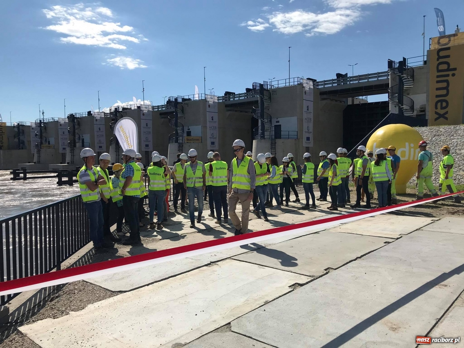Zdjęcie w galerii na portalu naszraciborz.pl: Budowa zbiornika Racibórz Dolny zakończona. Dziś oficjalne otwarcie [WIDEO] wiadomości z regionu