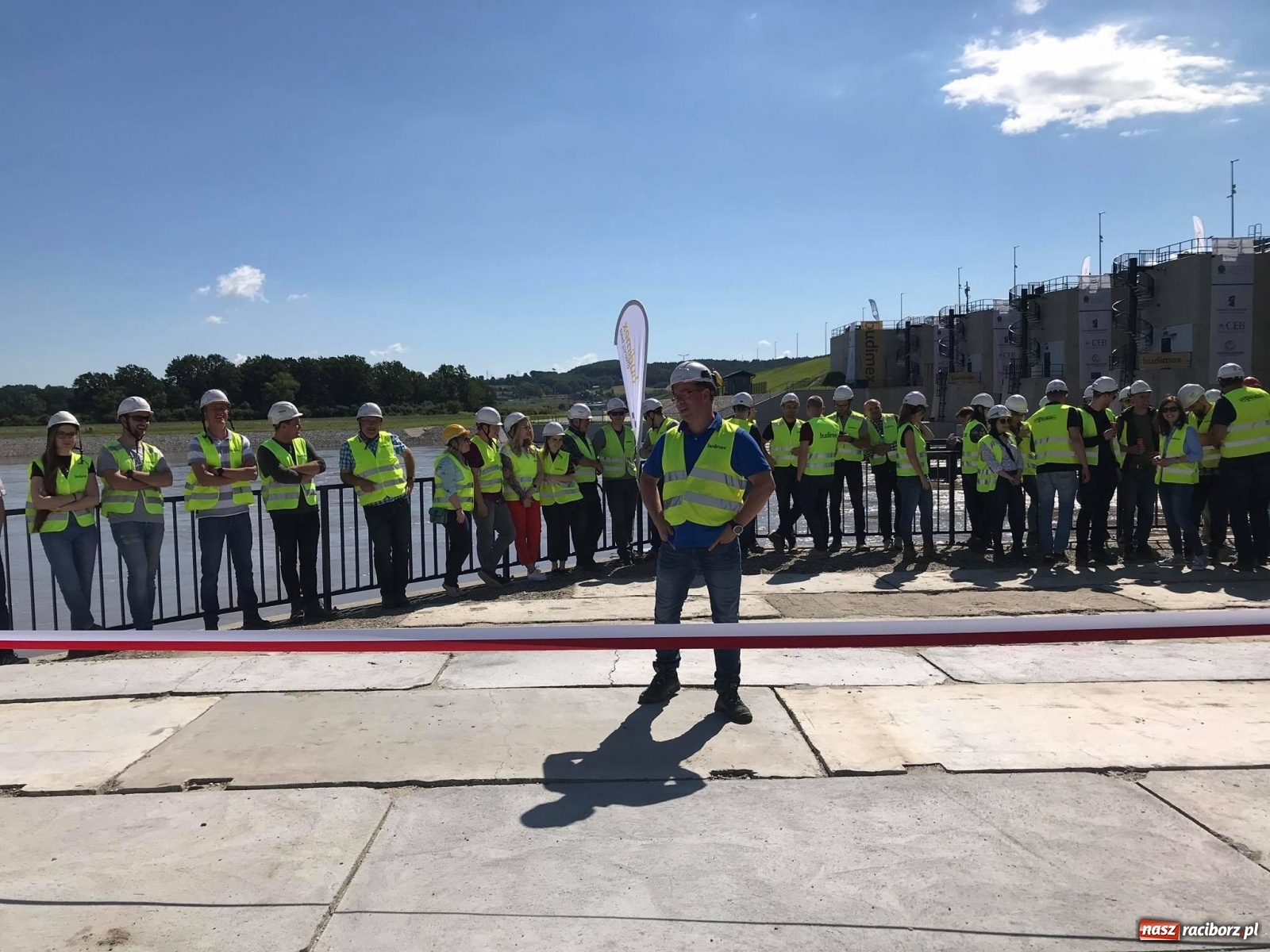 Zdjęcie w galerii na portalu naszraciborz.pl: Budowa zbiornika Racibórz Dolny zakończona. Dziś oficjalne otwarcie [WIDEO] wiadomości z regionu