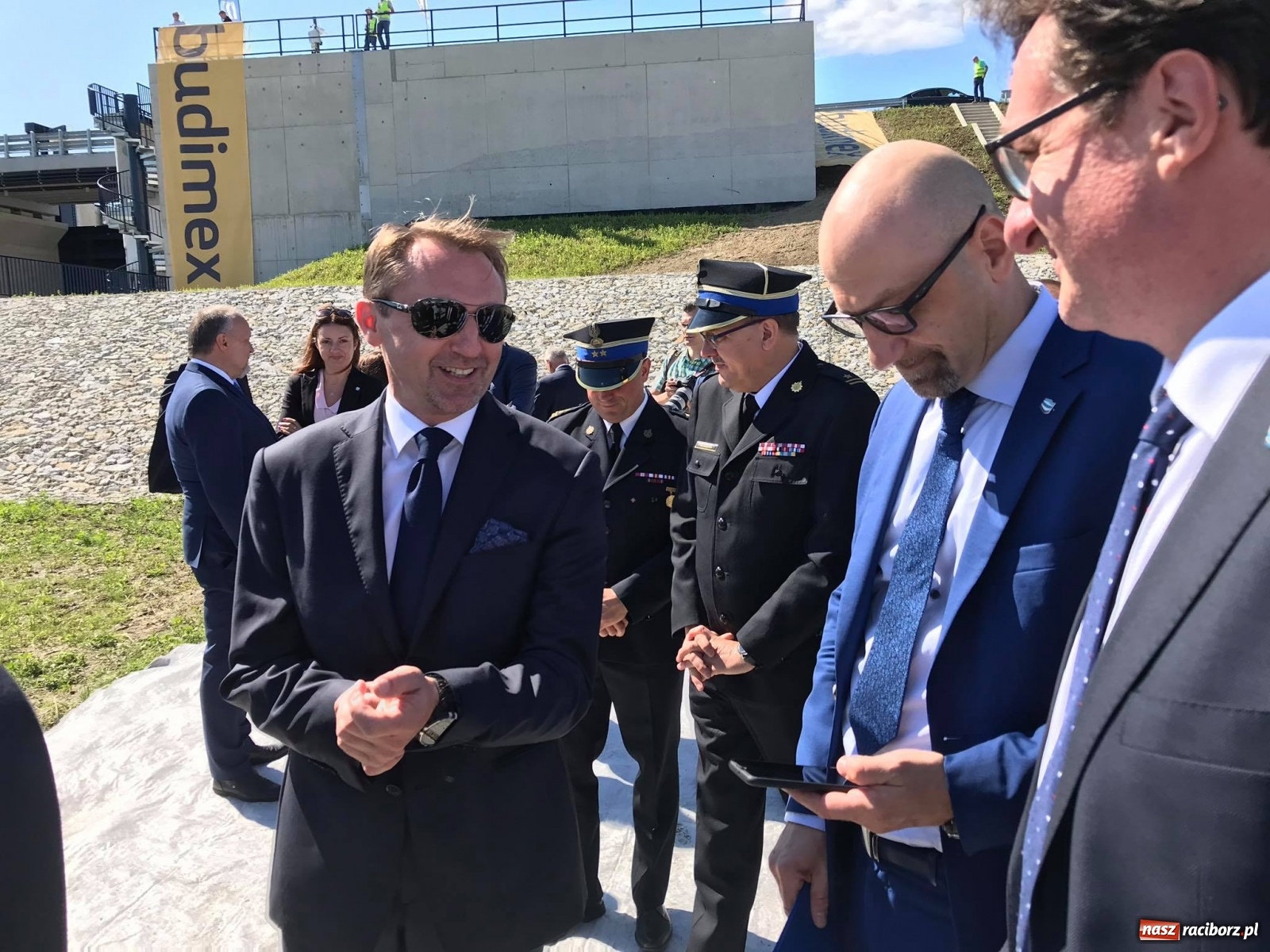 Zdjęcie w galerii na portalu naszraciborz.pl: Budowa zbiornika Racibórz Dolny zakończona. Dziś oficjalne otwarcie [WIDEO] wiadomości z regionu