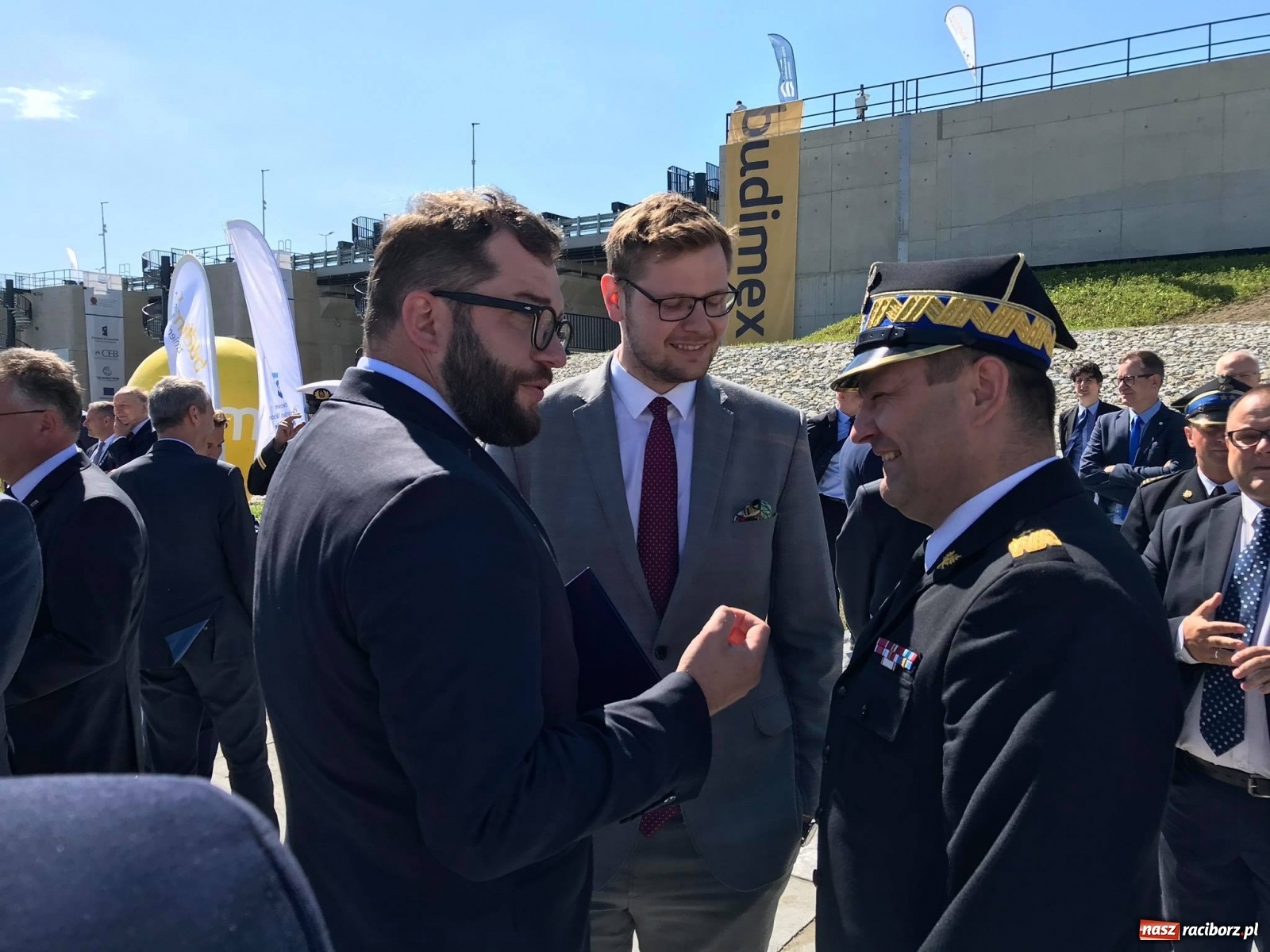 Zdjęcie w galerii na portalu naszraciborz.pl: Budowa zbiornika Racibórz Dolny zakończona. Dziś oficjalne otwarcie [WIDEO] wiadomości z regionu