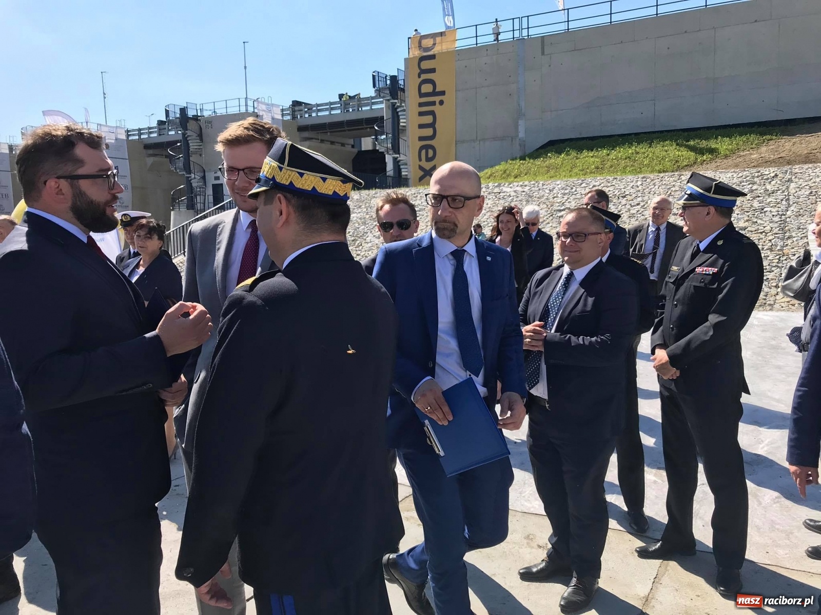 Zdjęcie w galerii na portalu naszraciborz.pl: Budowa zbiornika Racibórz Dolny zakończona. Dziś oficjalne otwarcie [WIDEO] wiadomości z regionu