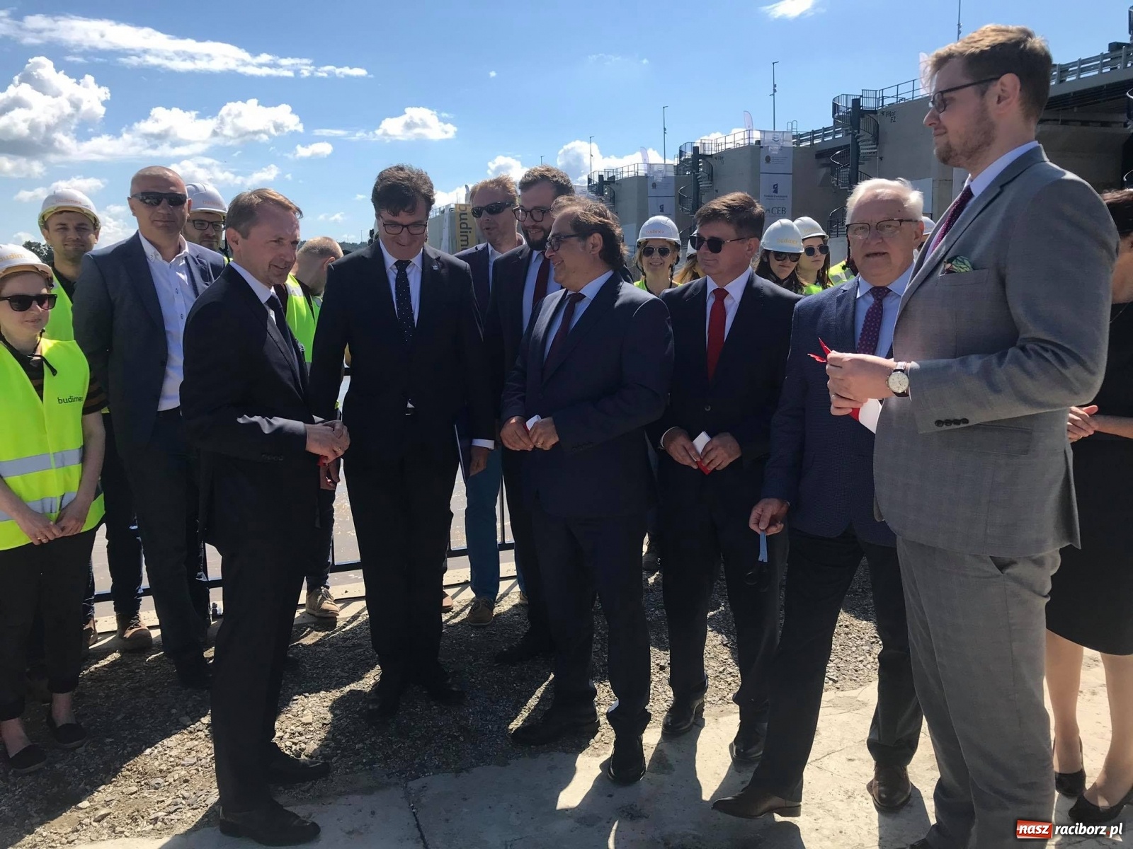 Zdjęcie w galerii na portalu naszraciborz.pl: Budowa zbiornika Racibórz Dolny zakończona. Dziś oficjalne otwarcie [WIDEO] wiadomości z regionu