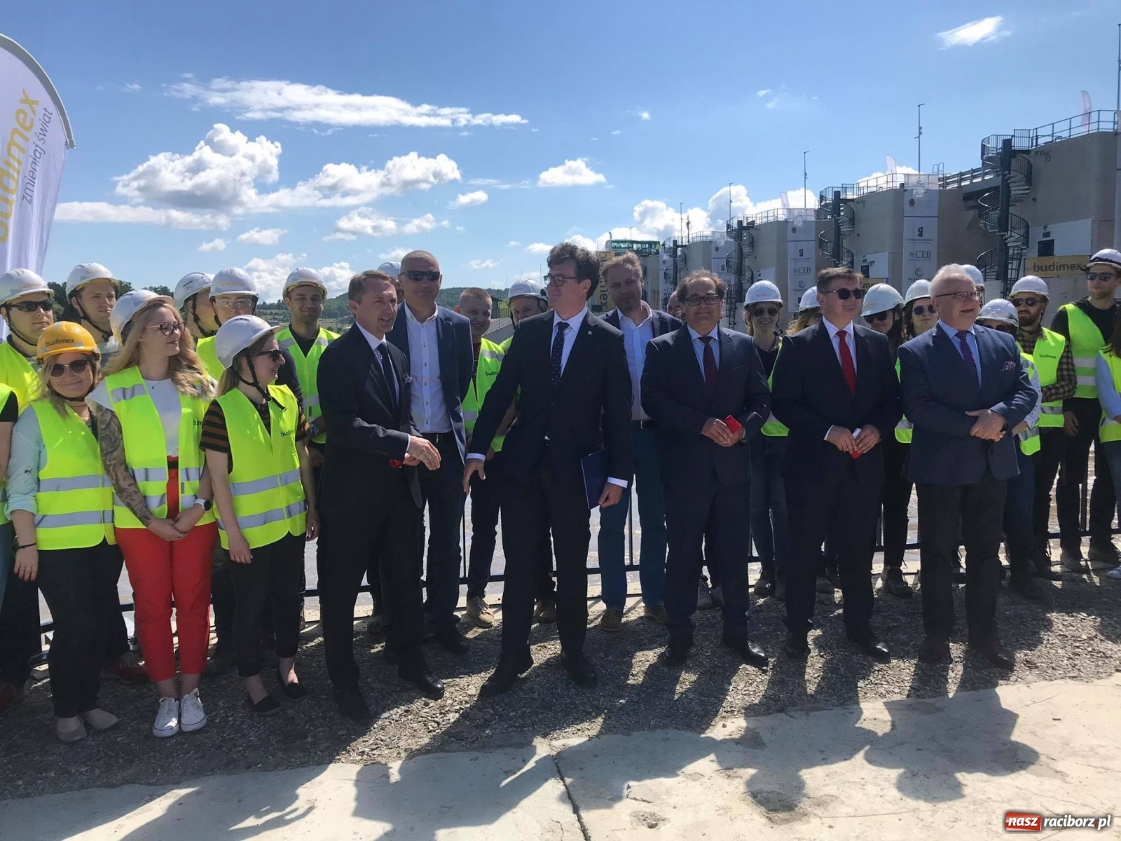 Zdjęcie w galerii na portalu naszraciborz.pl: Budowa zbiornika Racibórz Dolny zakończona. Dziś oficjalne otwarcie [WIDEO] wiadomości z regionu
