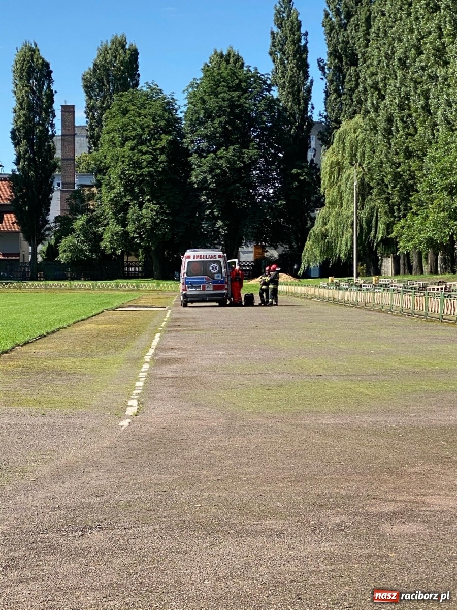 Zdjęcie w galerii na portalu naszraciborz.pl: Poparzenie w Raciborzu. W akcji śmigłowiec LPR [FOTO] wiadomości z regionu