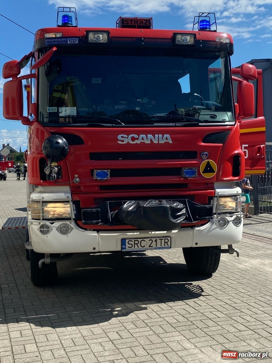 Zdjęcie w galerii na portalu naszraciborz.pl: Pożar garażu przy Kościelnej [FOTO] wiadomości z regionu
