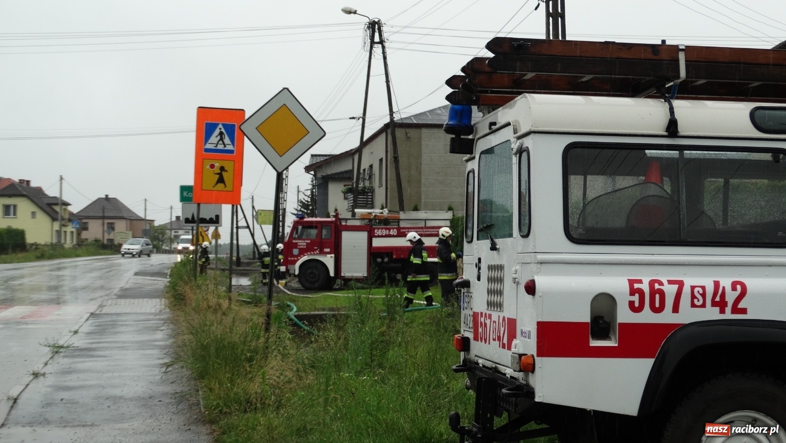 Zdjęcie w galerii na portalu naszraciborz.pl: Raport 998. Kolejny dzień strażackiej walki ze skutkami opadów wiadomości z regionu