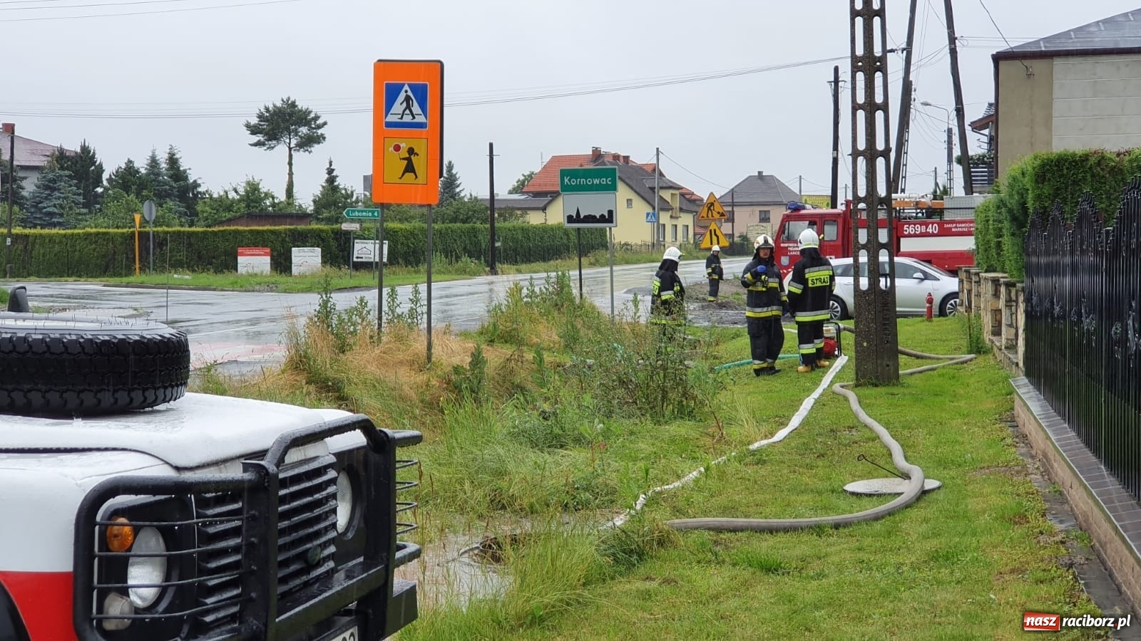 Zdjęcie w galerii na portalu naszraciborz.pl: Raport 998. Kolejny dzień strażackiej walki ze skutkami opadów wiadomości z regionu