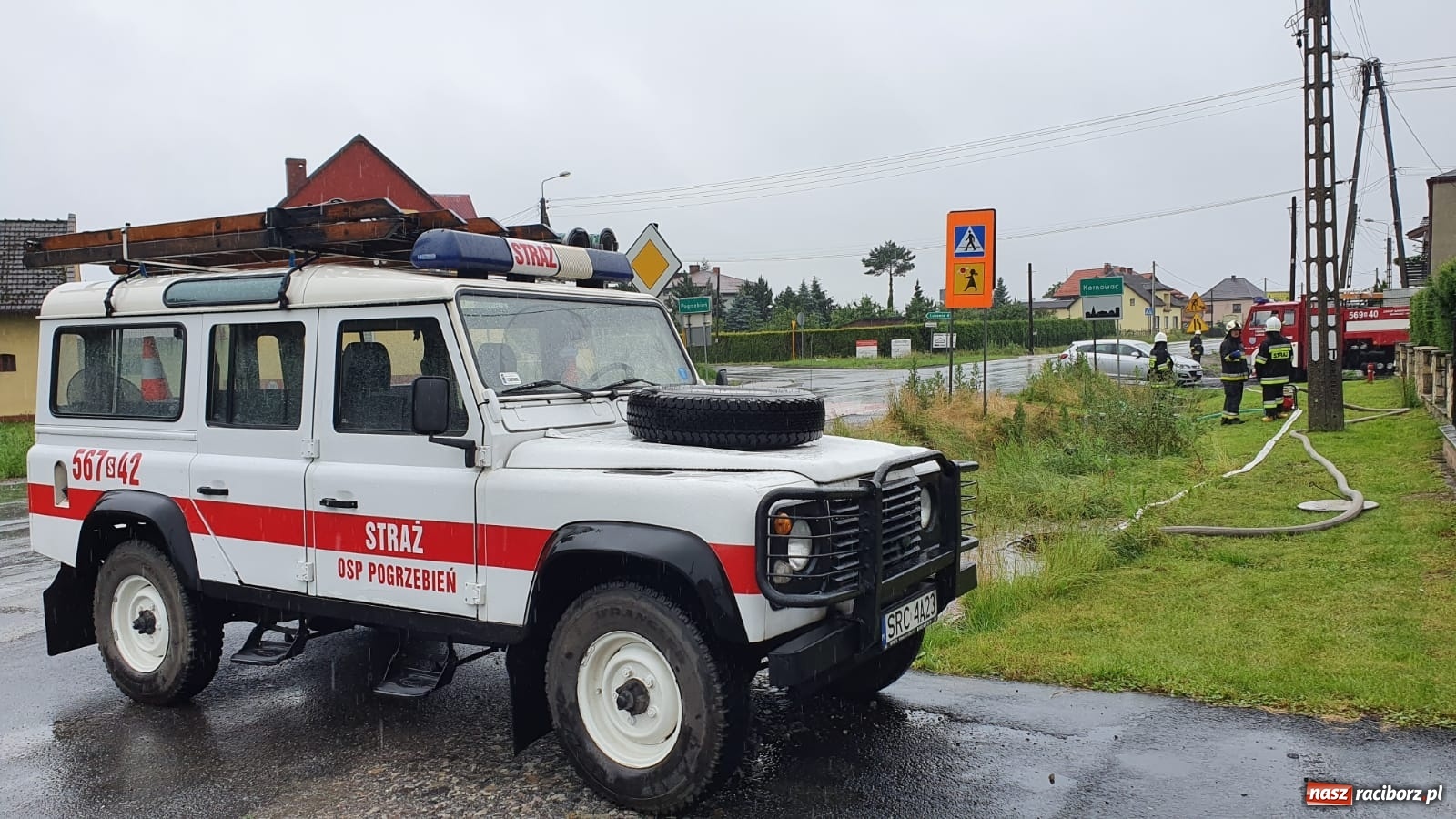 Zdjęcie w galerii na portalu naszraciborz.pl: Raport 998. Kolejny dzień strażackiej walki ze skutkami opadów wiadomości z regionu