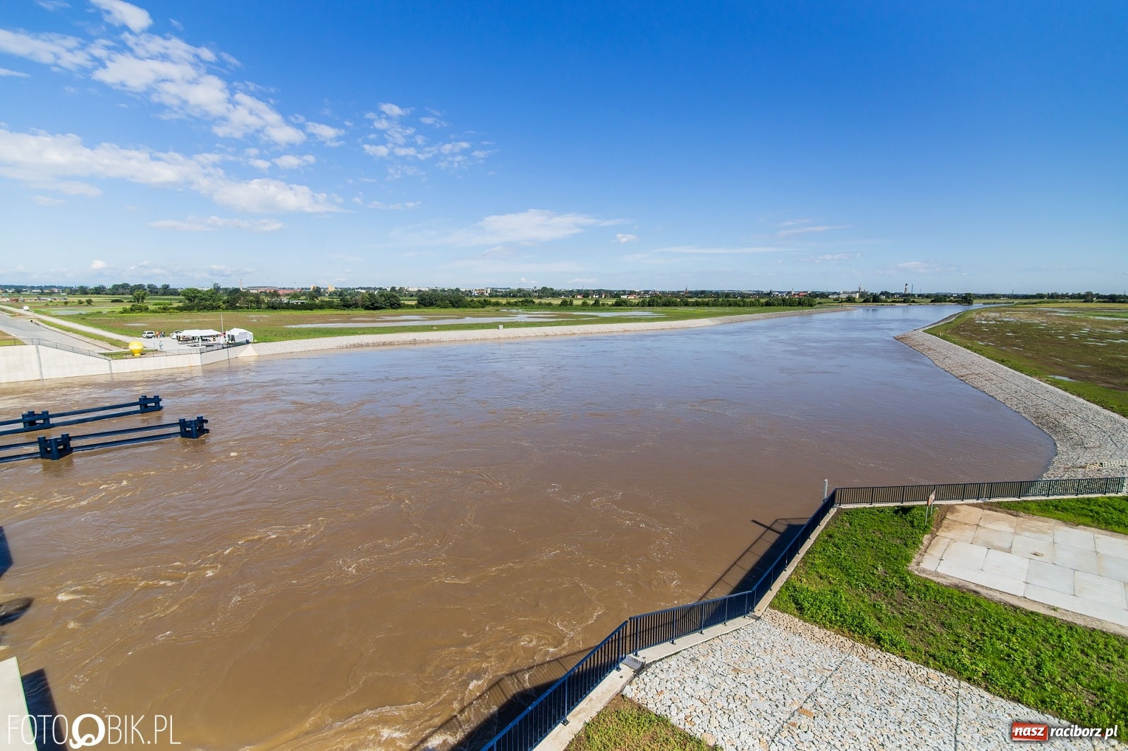 Zdjęcie w galerii na portalu naszraciborz.pl: Czy można wchodzić na teren zbiornika Racibórz? Mamy stanowisko Wód Polskich  wiadomości z regionu