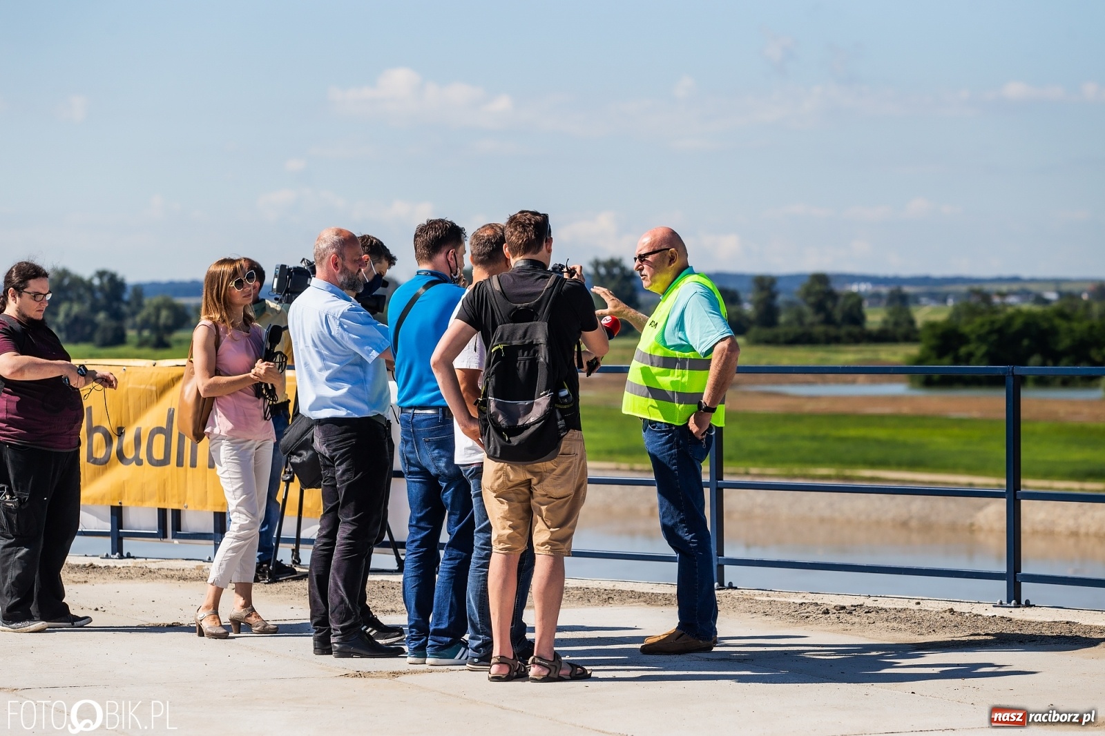 Zdjęcie w galerii na portalu naszraciborz.pl: Czy można wchodzić na teren zbiornika Racibórz? Mamy stanowisko Wód Polskich  wiadomości z regionu