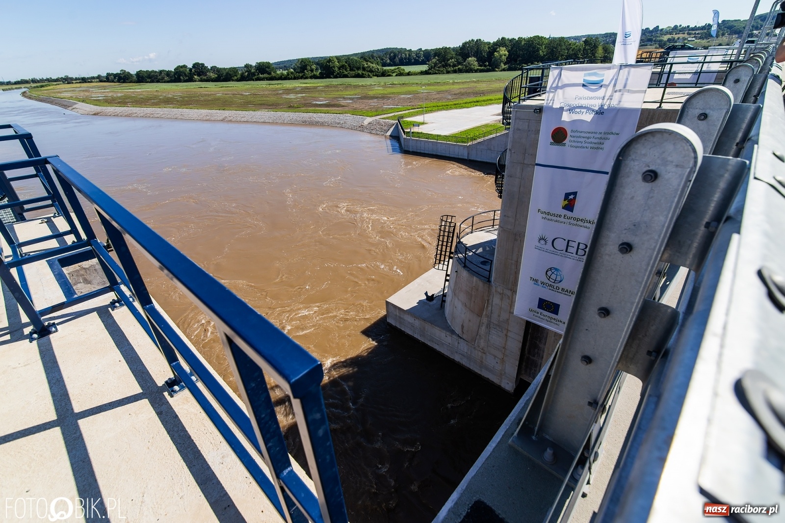Zdjęcie w galerii na portalu naszraciborz.pl: Czy można wchodzić na teren zbiornika Racibórz? Mamy stanowisko Wód Polskich  wiadomości z regionu
